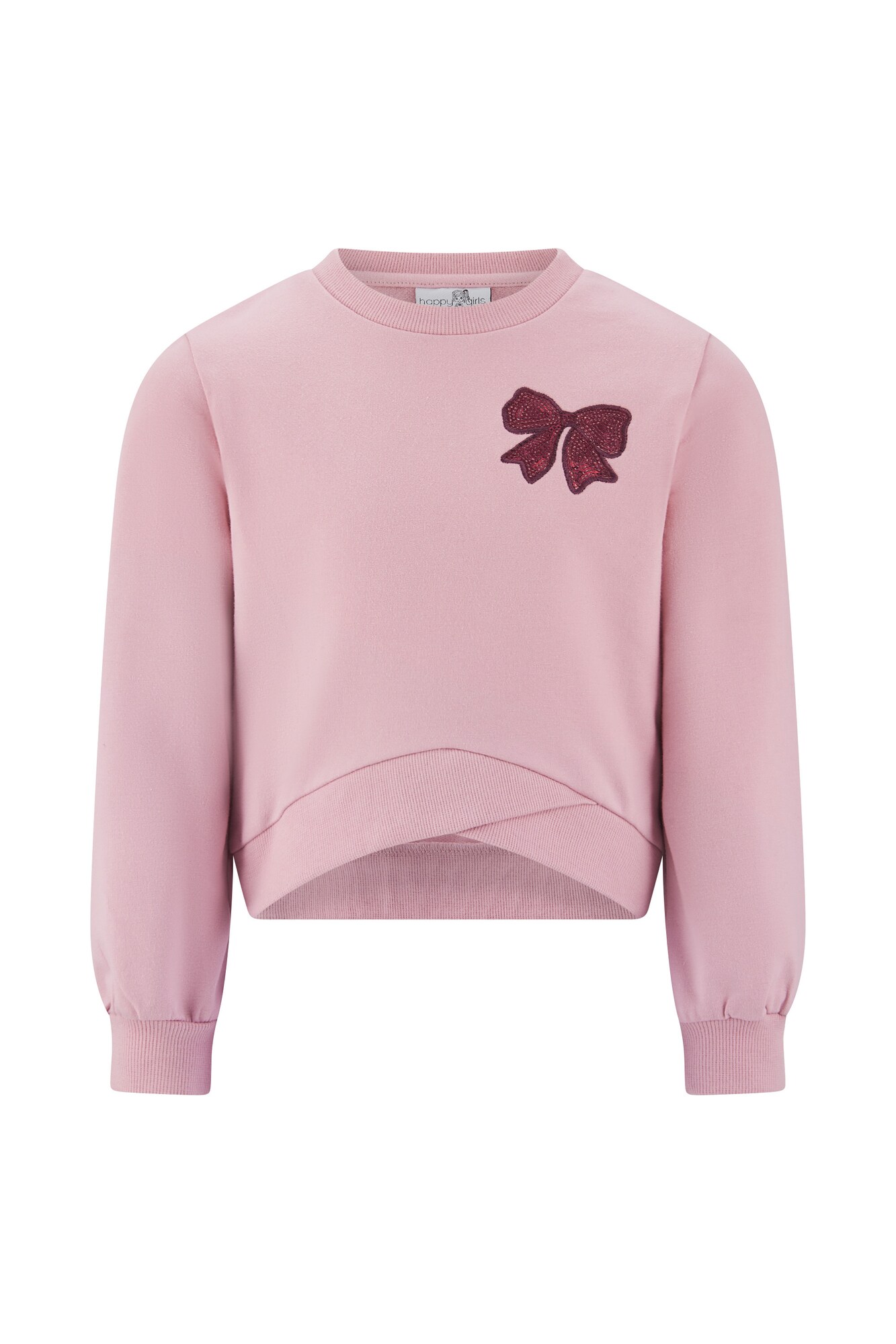 happy girls Sweater majica svijetloplava / tamno ljubičasta / roza / bordo