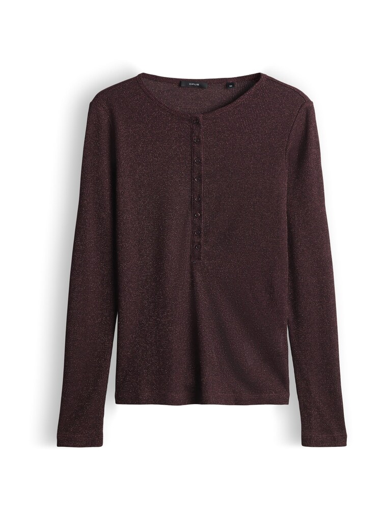 OPUS Shirt 'Sosmica' Damen Größe S aubergine