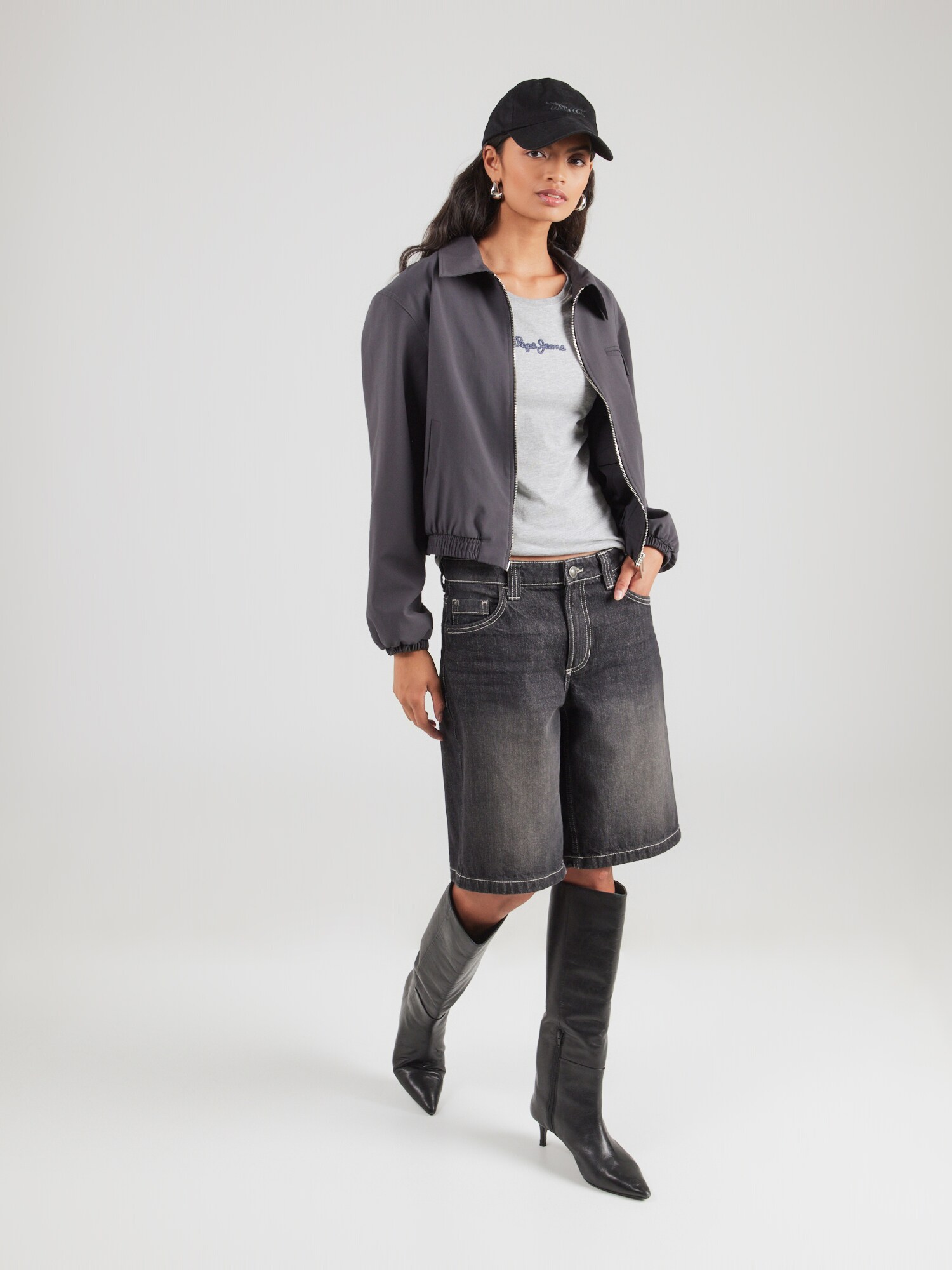 Pepe Jeans Camiseta  azul oscuro / gris – imagen 4