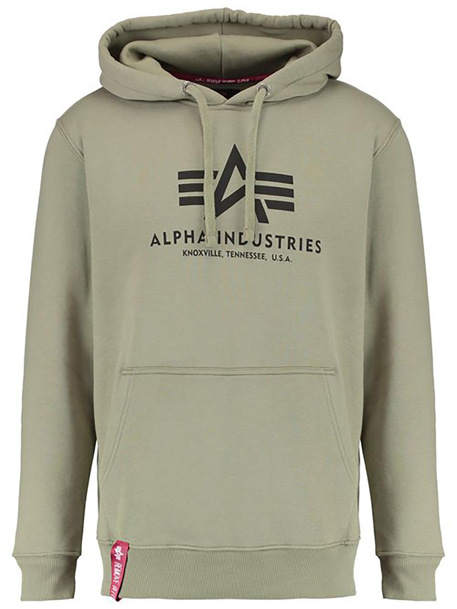 ALPHA INDUSTRIES Mikina 'Basic'  olivová