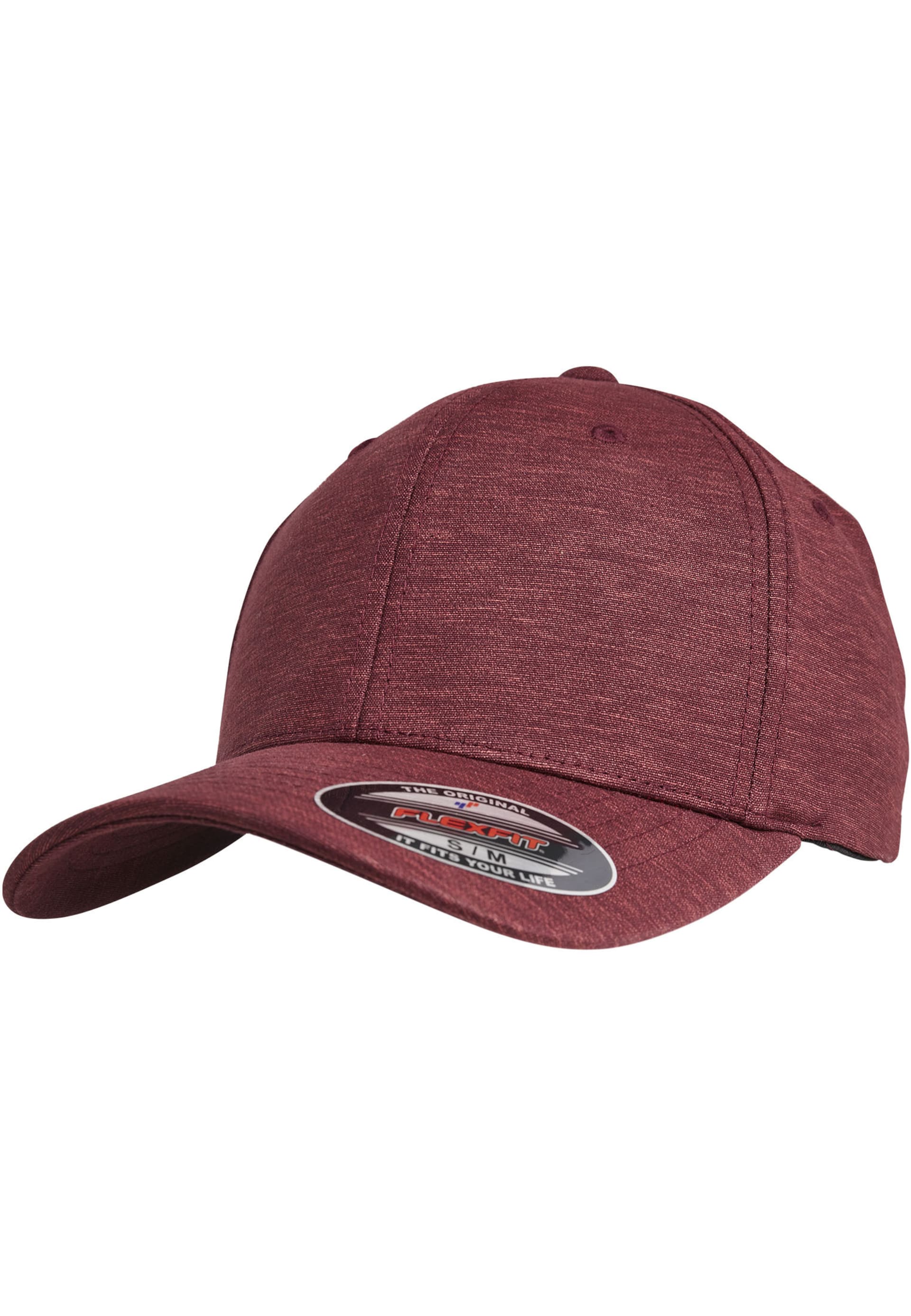 Flexfit Keps Washed Cotton Dad Cap Black Stretch Fit herr – bild 2