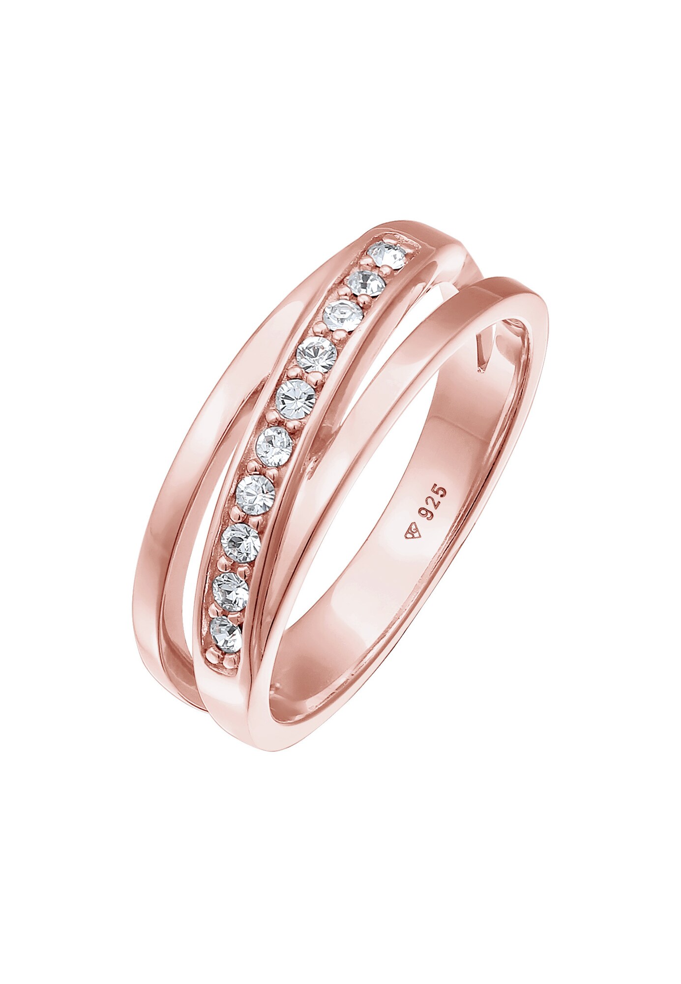 ELLI Inele  auriu - roz