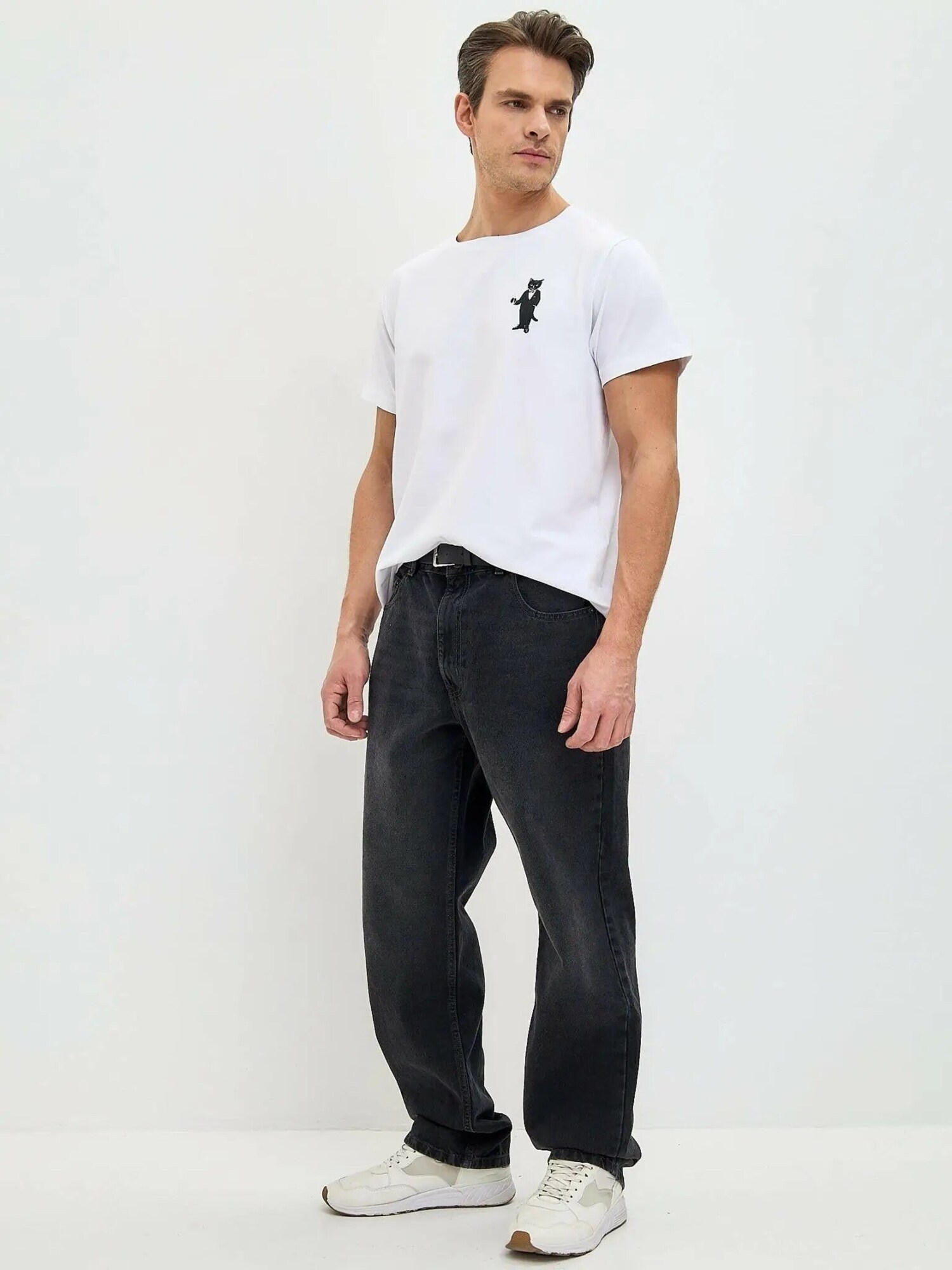 Cat e Lolette Tričko 'Mini Dandy Cat'  biela (obrázok 4)