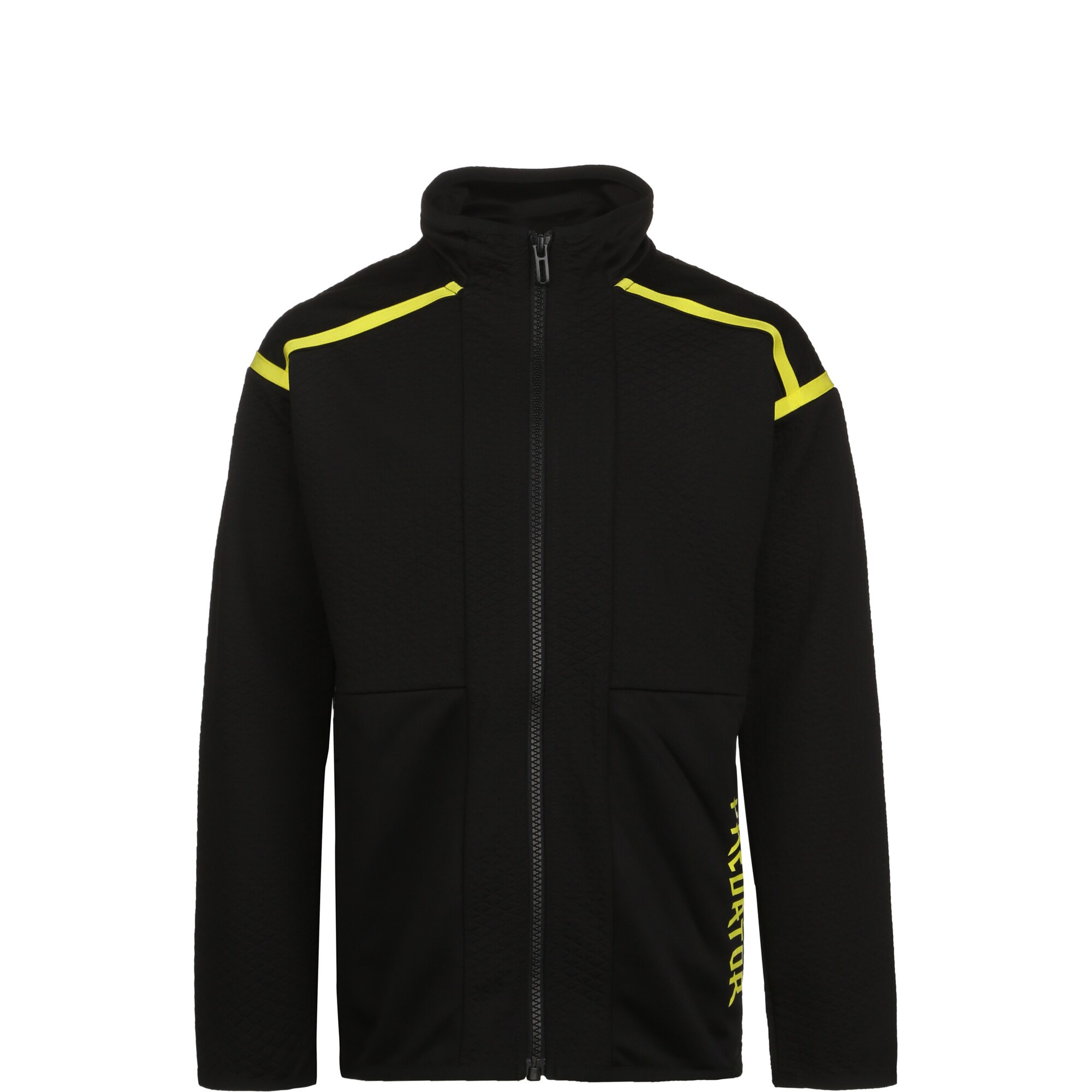 ADIDAS PERFORMANCE Sportinė striukė 'Predator'  juoda / geltona
