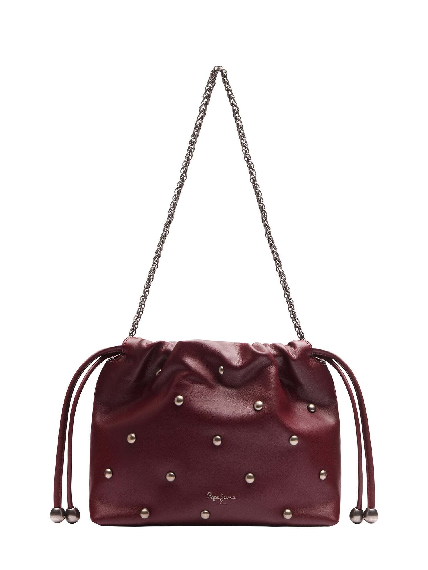 Pepe Jeans Bolso saco 'Ilenia'  burdeos