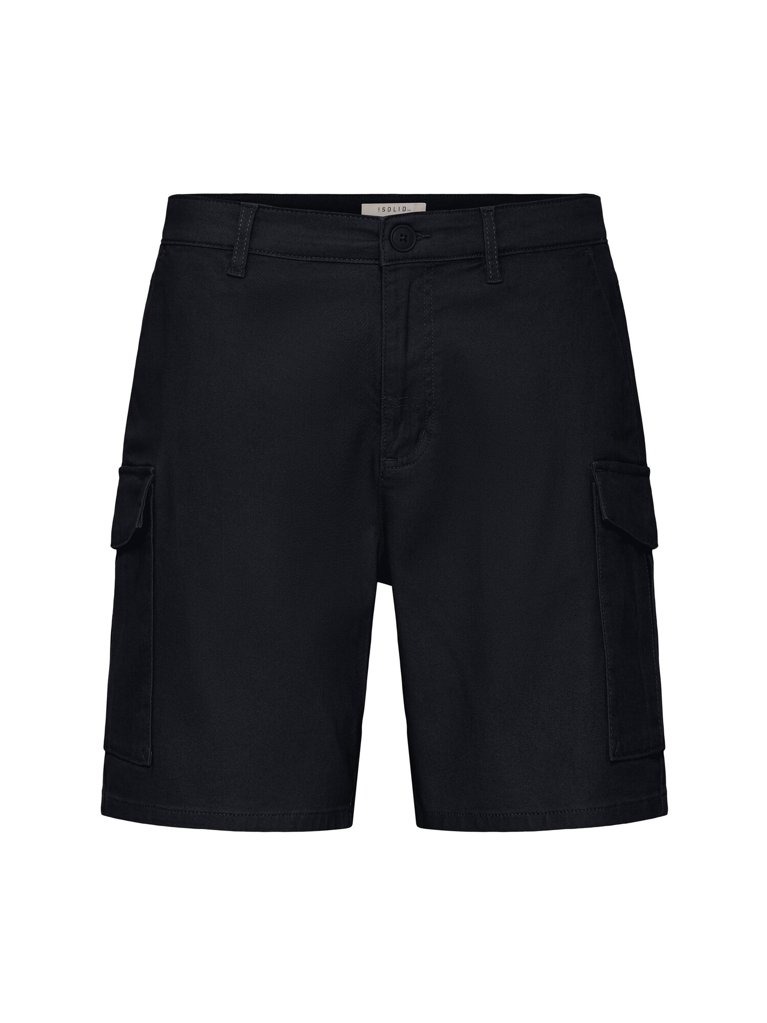 !Solid Pantalón cargo ' SDMohan Stretch '  negro