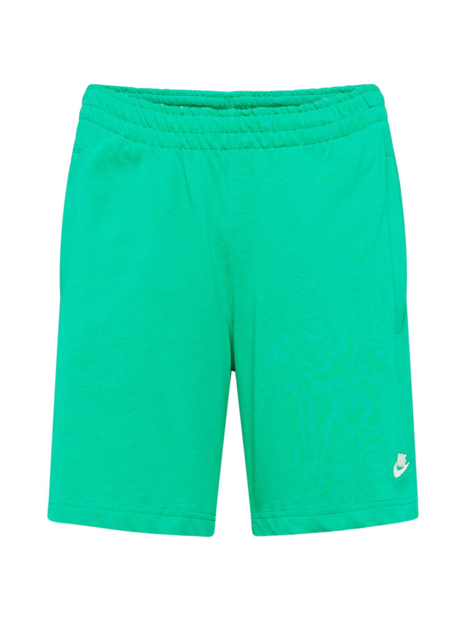 Nike Sportswear Nohavice 'CLUB'  svetlozelená / biela