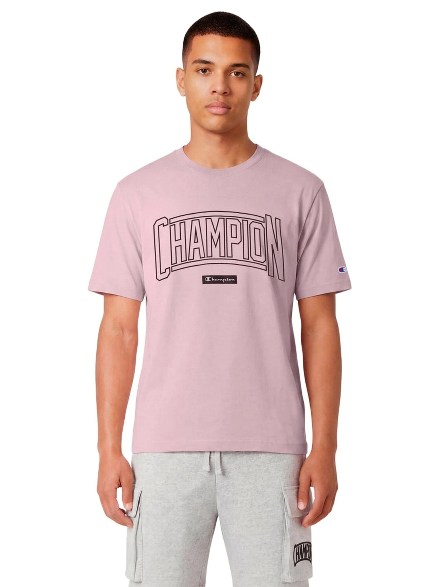 Champion Camiseta 'Camiseta champion rosa puff print crewneck tee' rosa – imagen 1