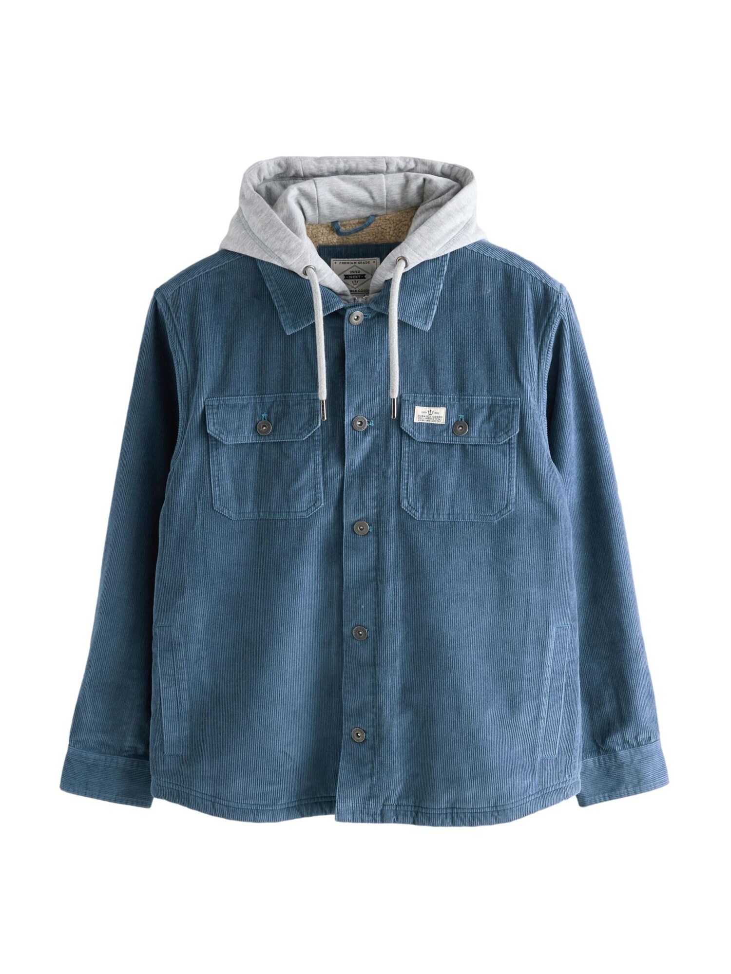 Next Geacă de primăvară-toamnă  albastru / gri deschis