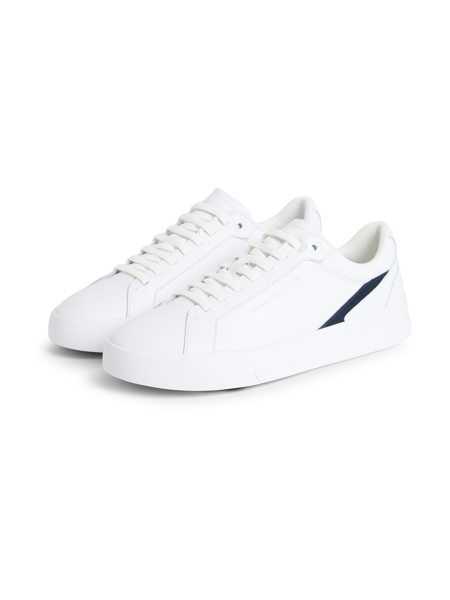 TOMMY HILFIGER Sneaker low COURT CRAFT II 1A albastru închis / alb