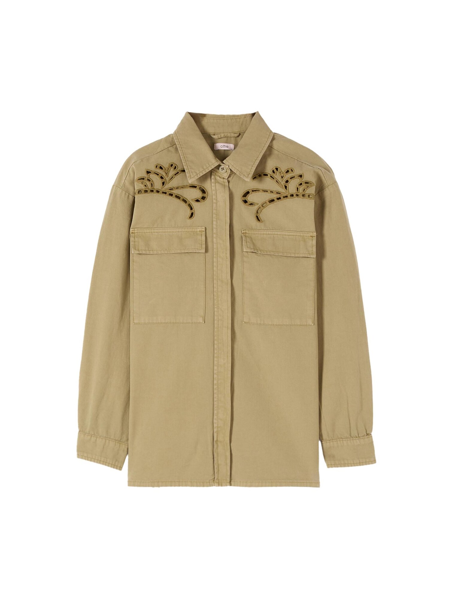 oltre Blusa  caqui