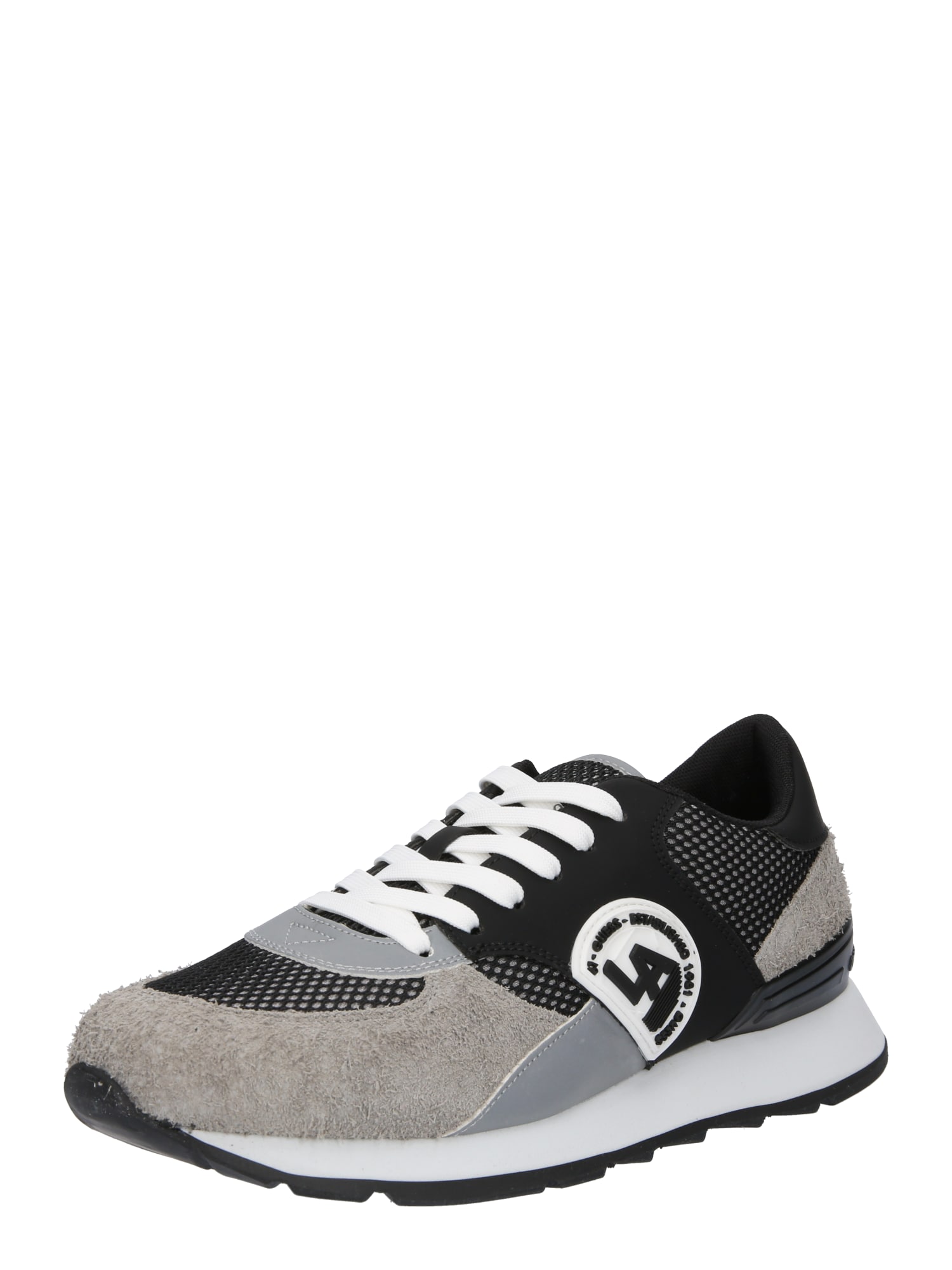 GUESS Sneaker low 'FANO'  gri / gri taupe / negru / alb