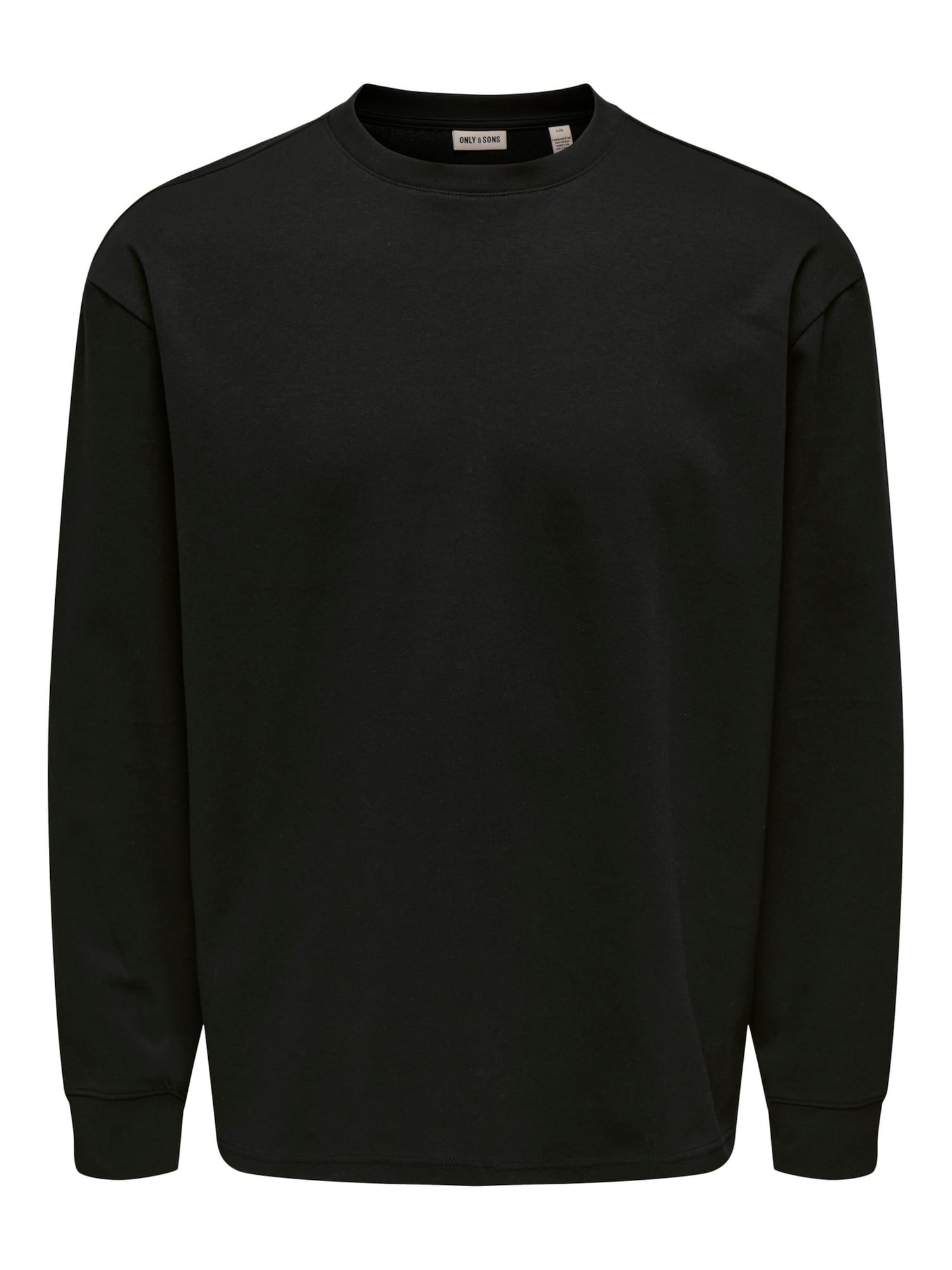Only & Sons Bluză de molton ONSCaspian negru