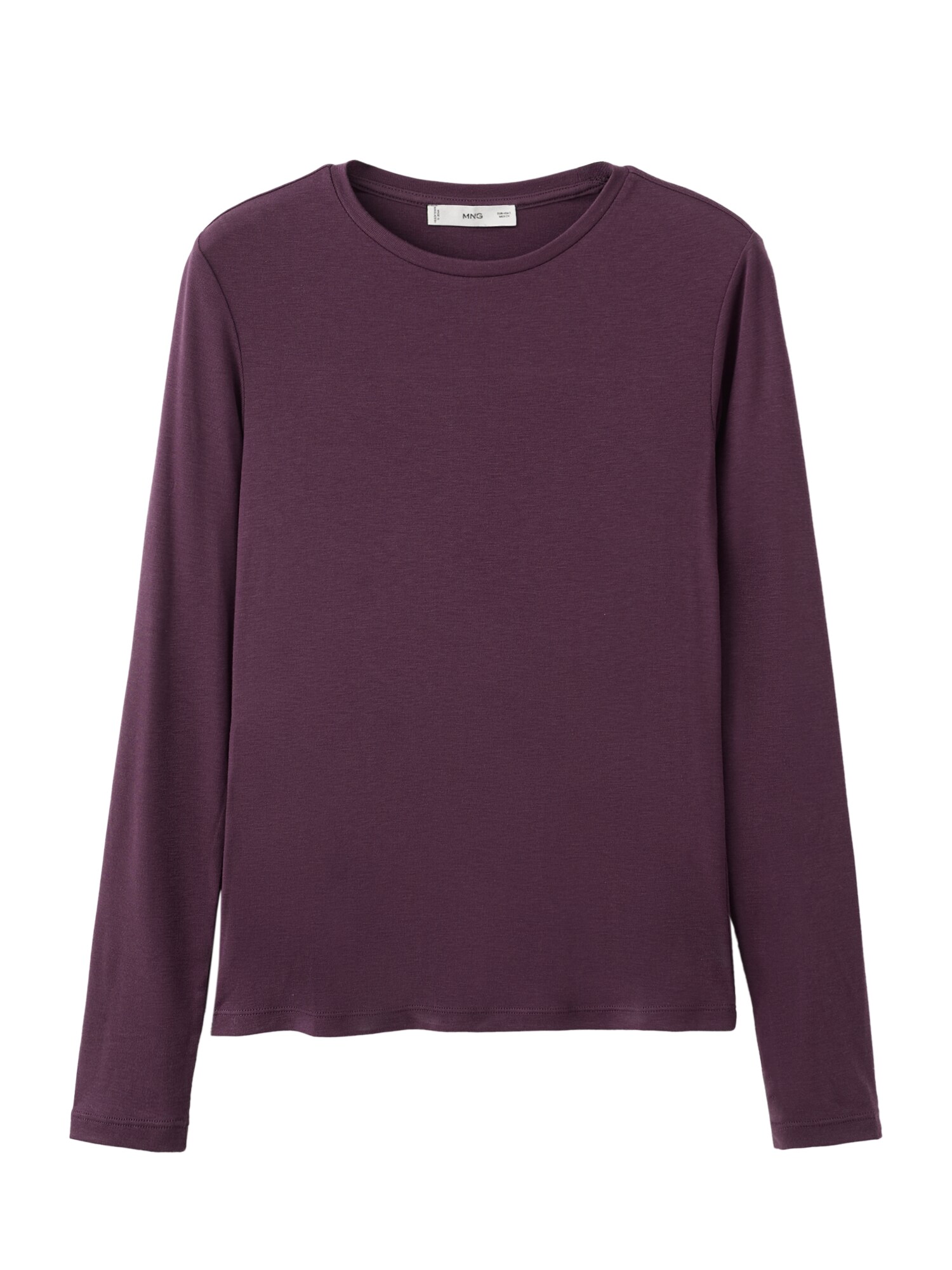 MANGO Tricou SECONDCA  roșu bordeaux