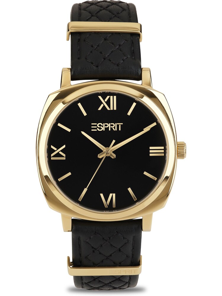 ESPRIT Uhr Damen Größe One Size gold / schwarz
