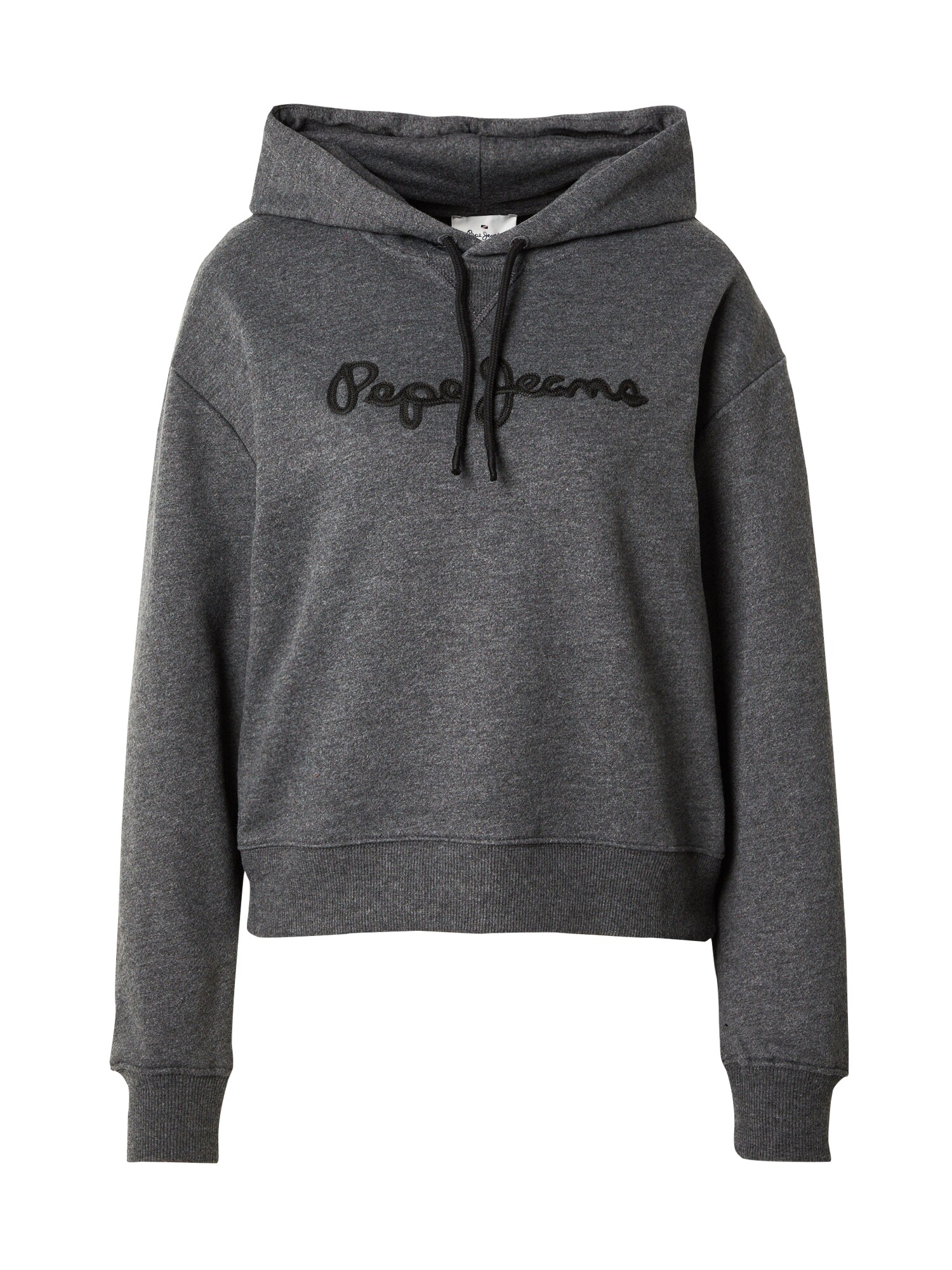 Pepe Jeans Mikina 'NANETTE'  tmavosivá / čierna