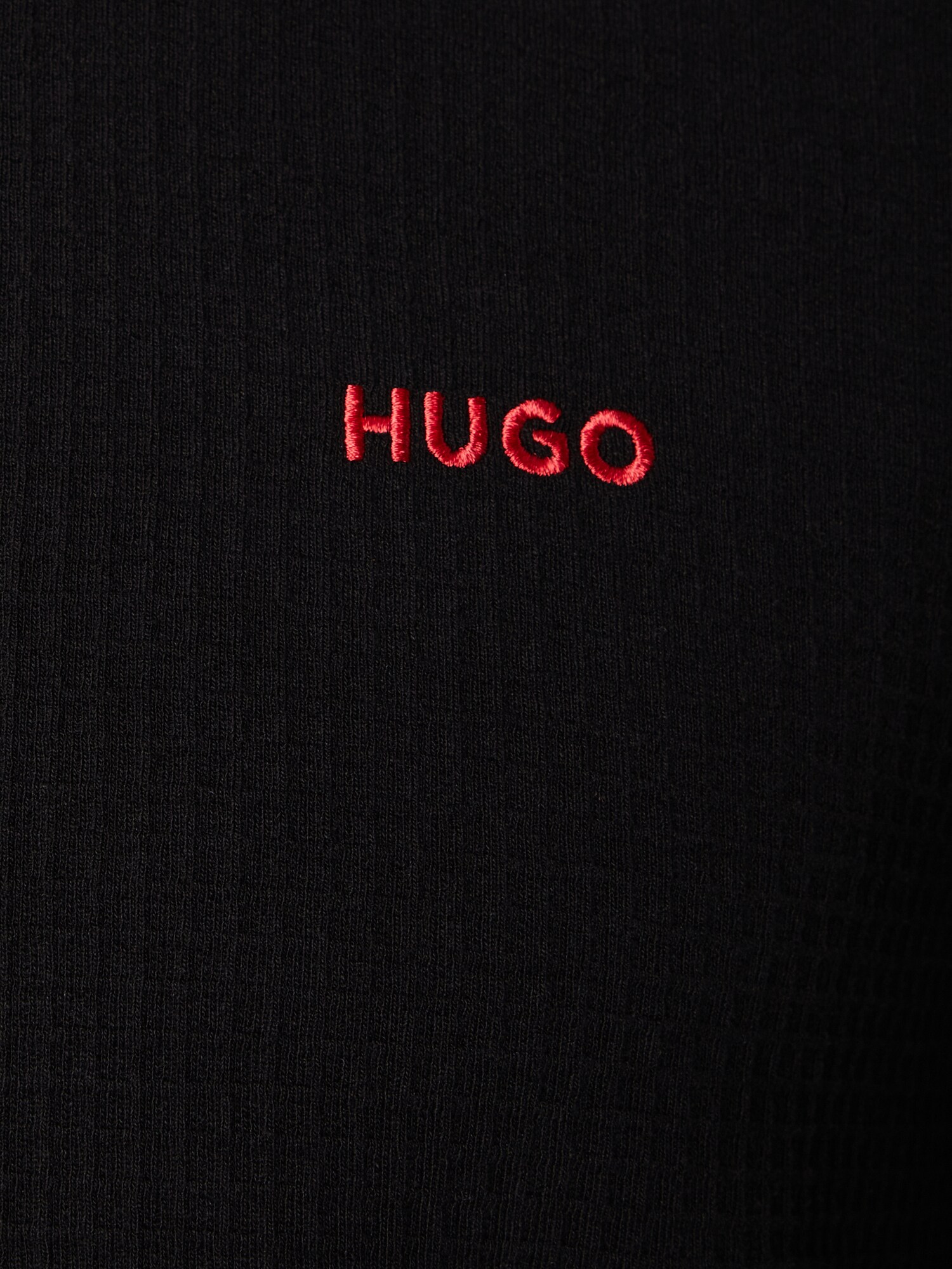 HUGO Camiseta térmica 'Austin'  negro – imagen 3