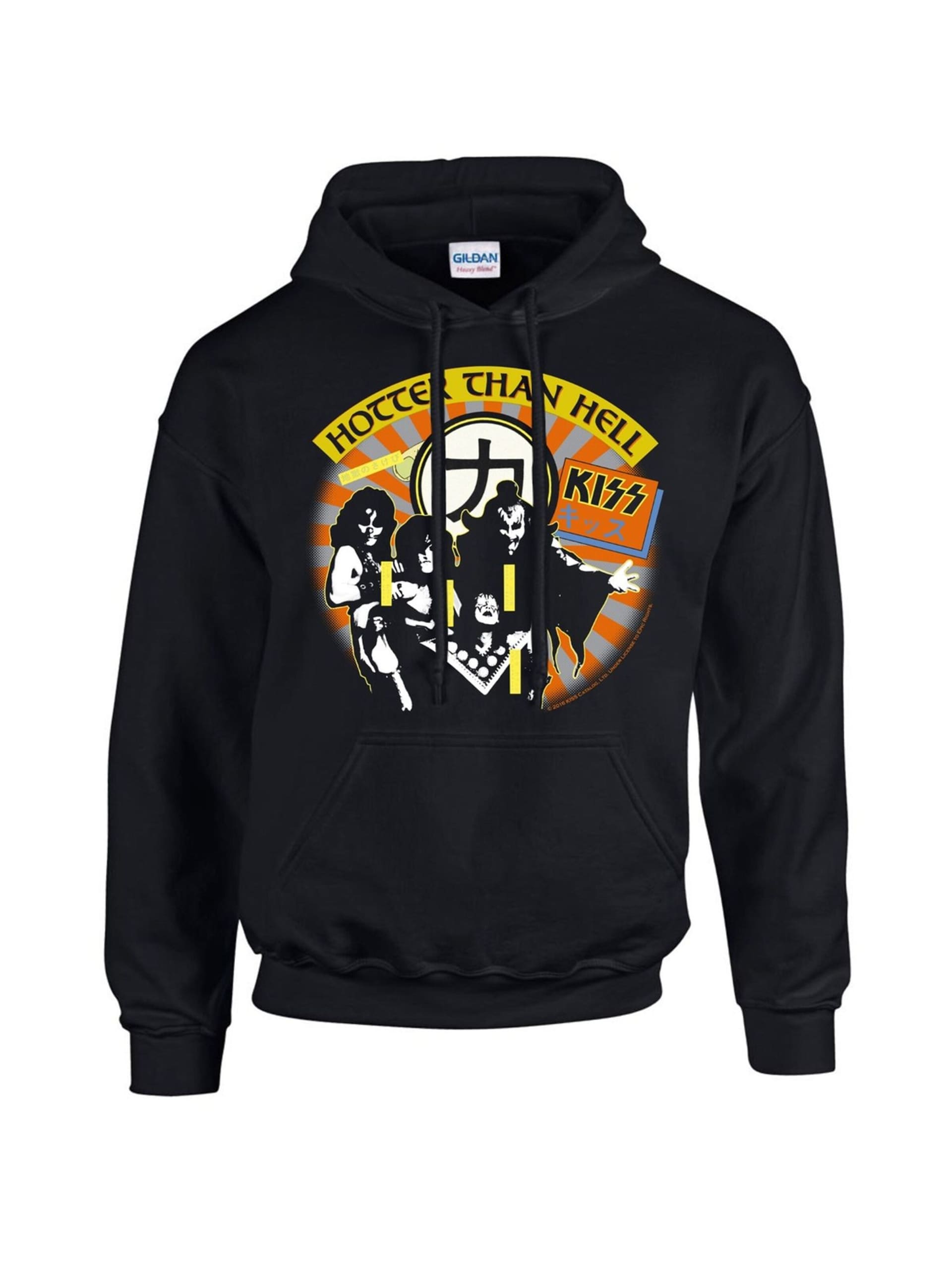 Kiss Sweatshirt 'Hotter Than Hell' herr