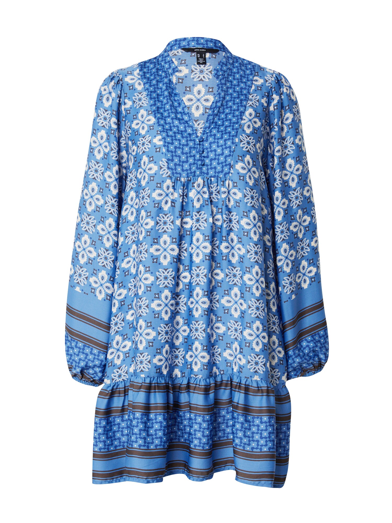 VERO MODA Ruha 'VMRYA'  kék / királykék / fehér akciós termékkép 1