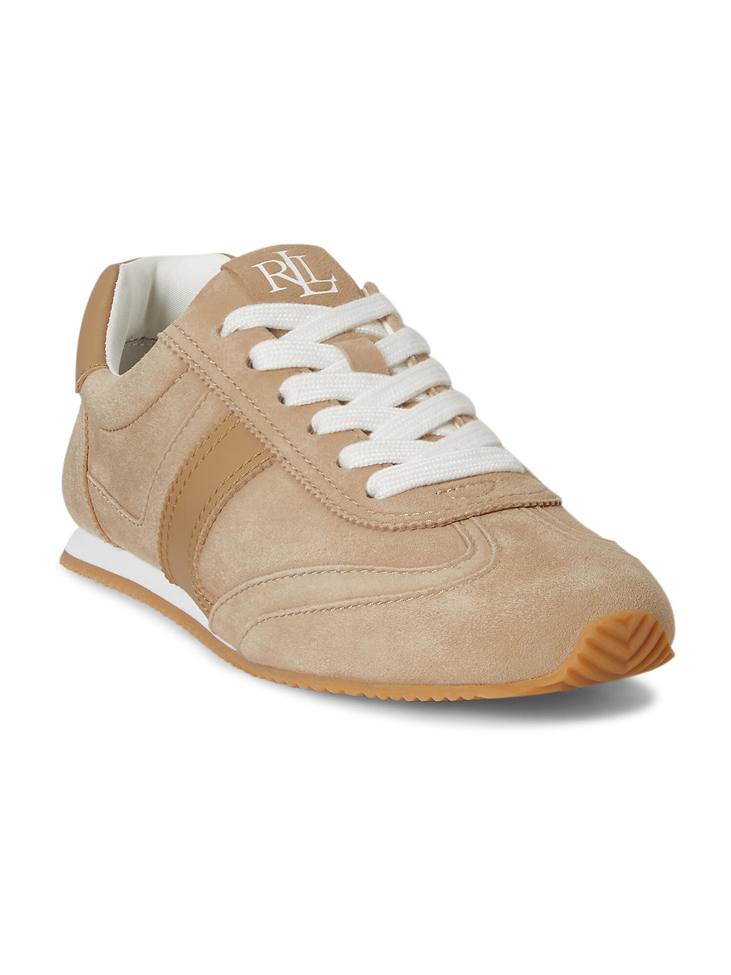 Lauren Ralph Lauren Niske tenisice 'DANI'  karamela / cappuccino