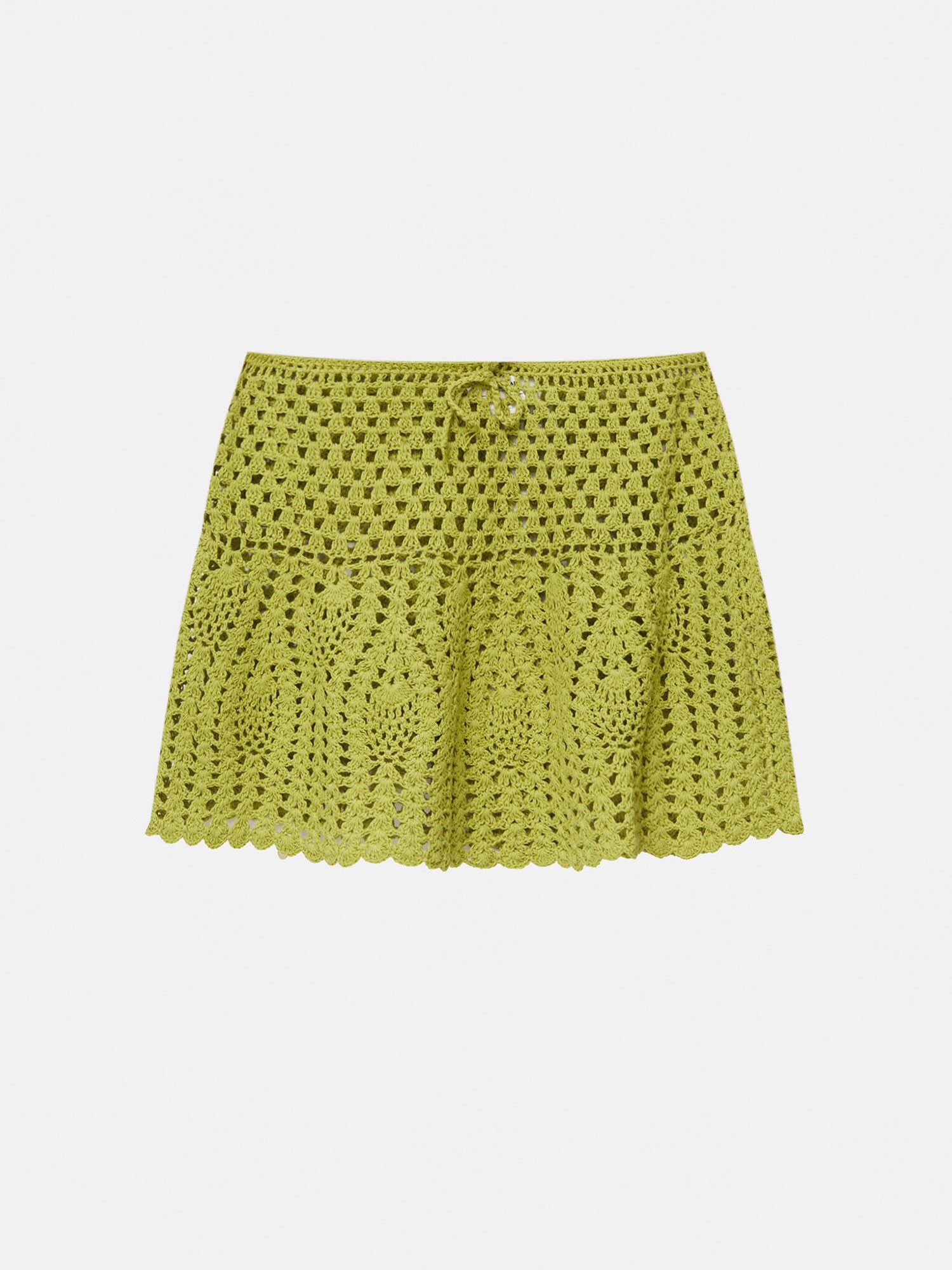 Pull&Bear Sukňa  limetová