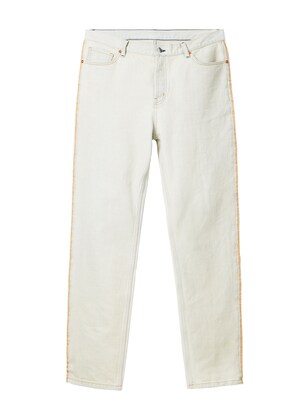 Desigual Jeans ‘Roc’ Donkerbeige / Offwhite