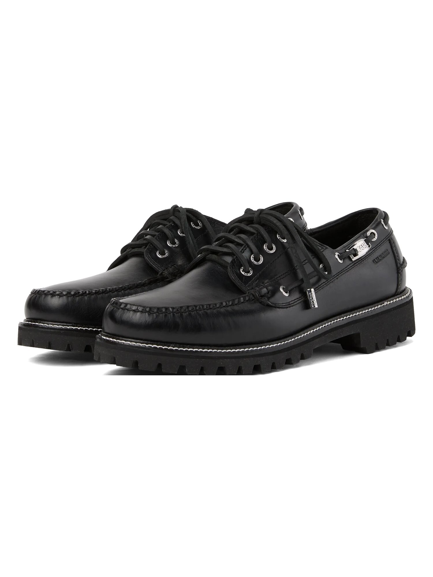 KARL LAGERFELD JEANS Papuci de casă  Kl x Bass Boat  negru