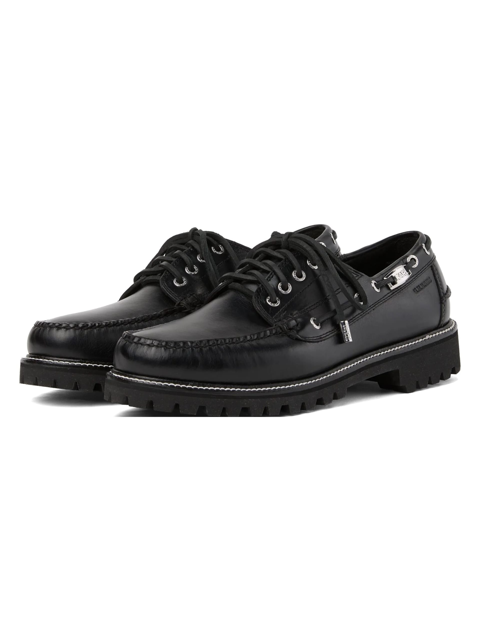 KARL LAGERFELD JEANS Slip-in ' Kl x Bass Boat ' snörskor herr