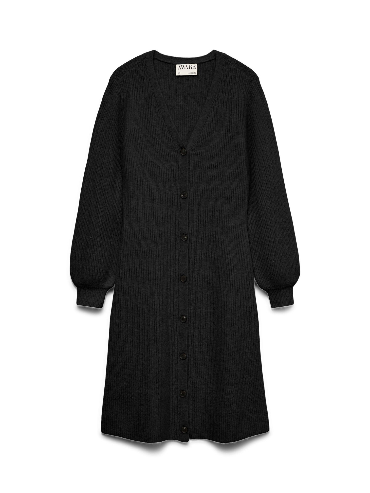 VERO MODA Vestido de punto 'VMAweve'  negro