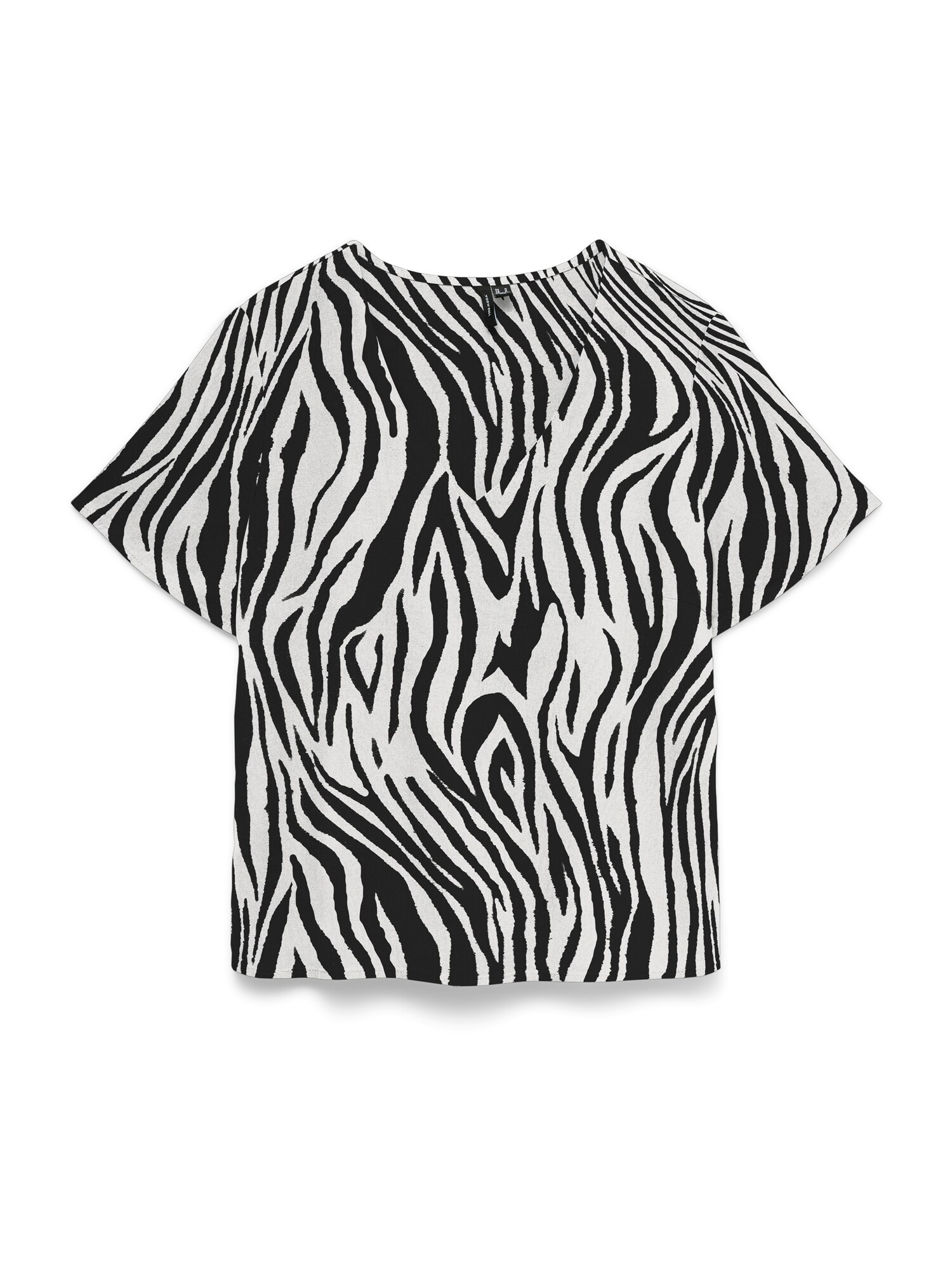 VERO MODA Bluză 'VMMYMILO'  grej / negru