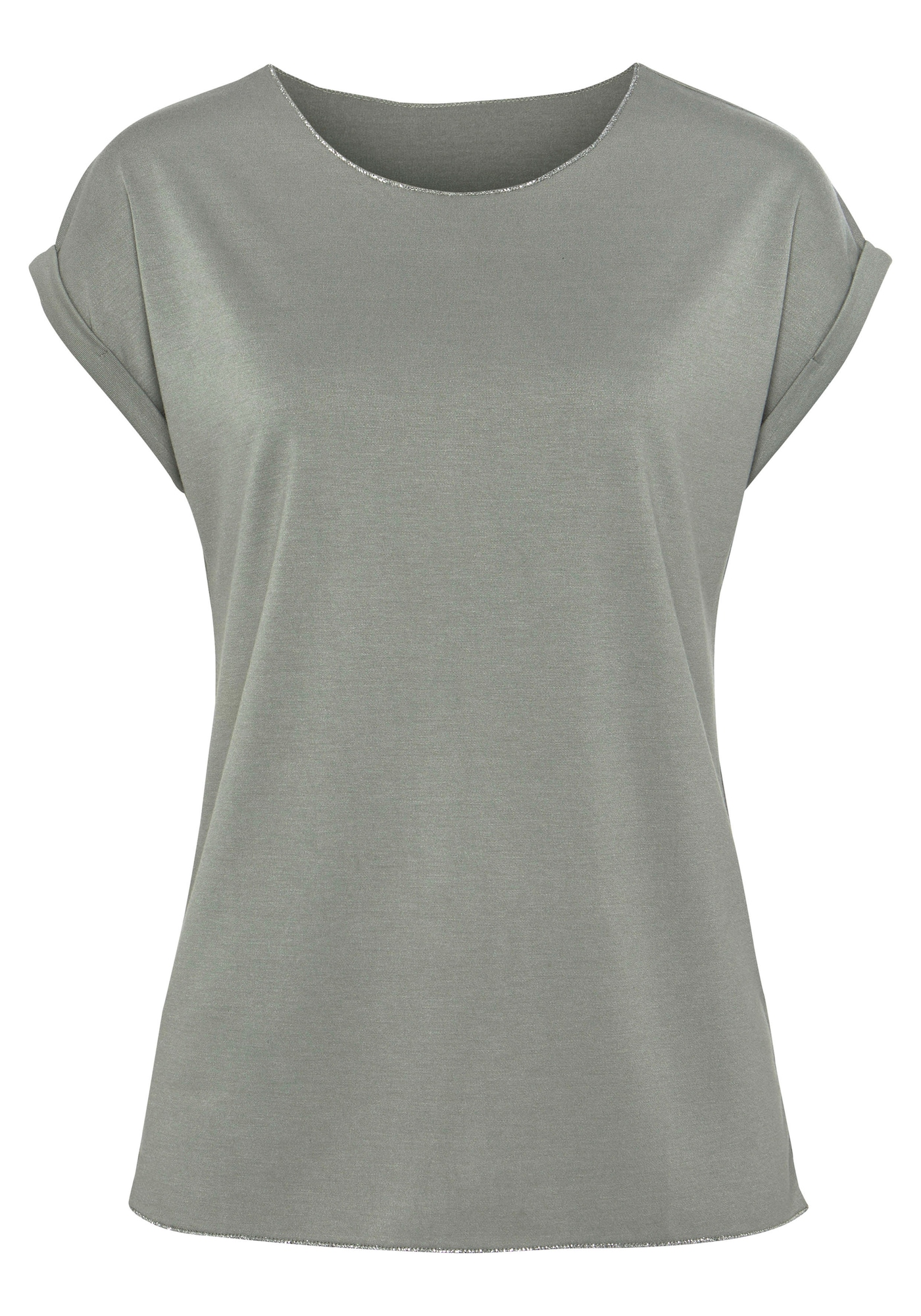 LASCANA Tricou  verde închis