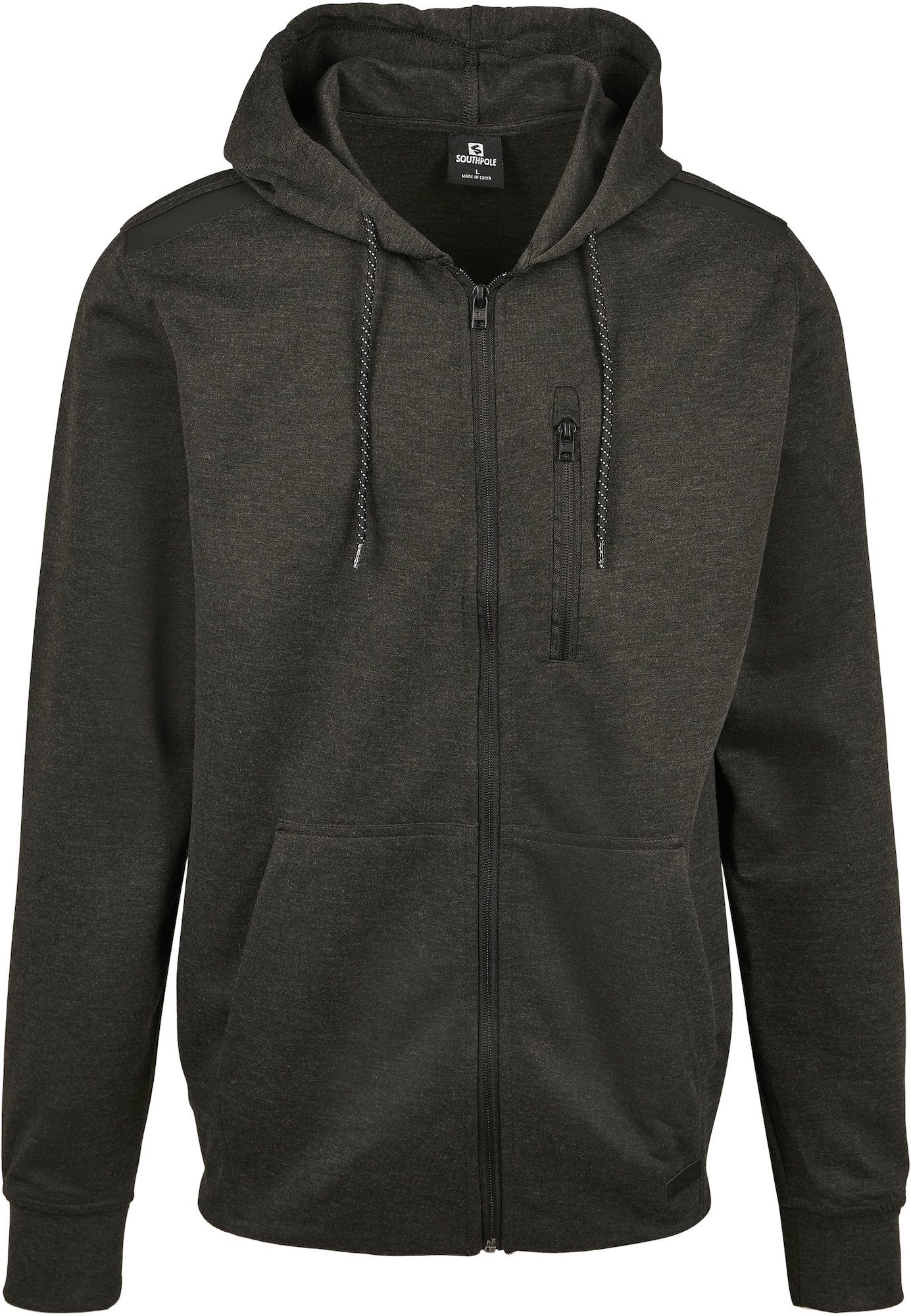 SOUTHPOLE Sudadera con cremallera  grafito