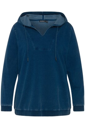 Ulla Popken Sweatshirt Navy