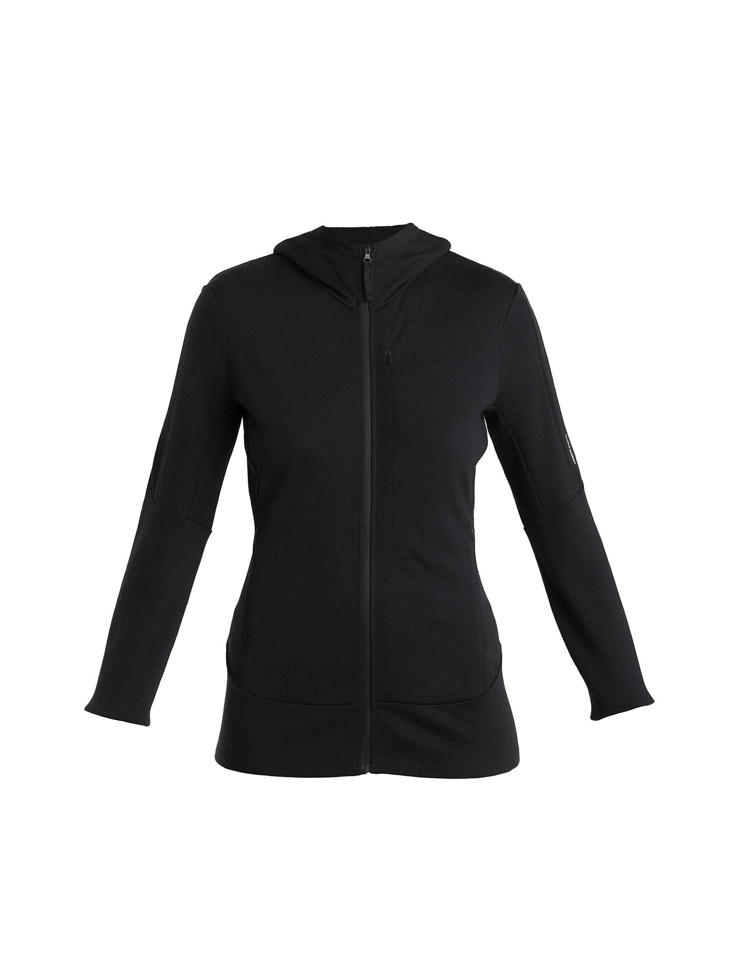 ICEBREAKER Sudadera con cremallera deportiva 'Quantum IV'  negro