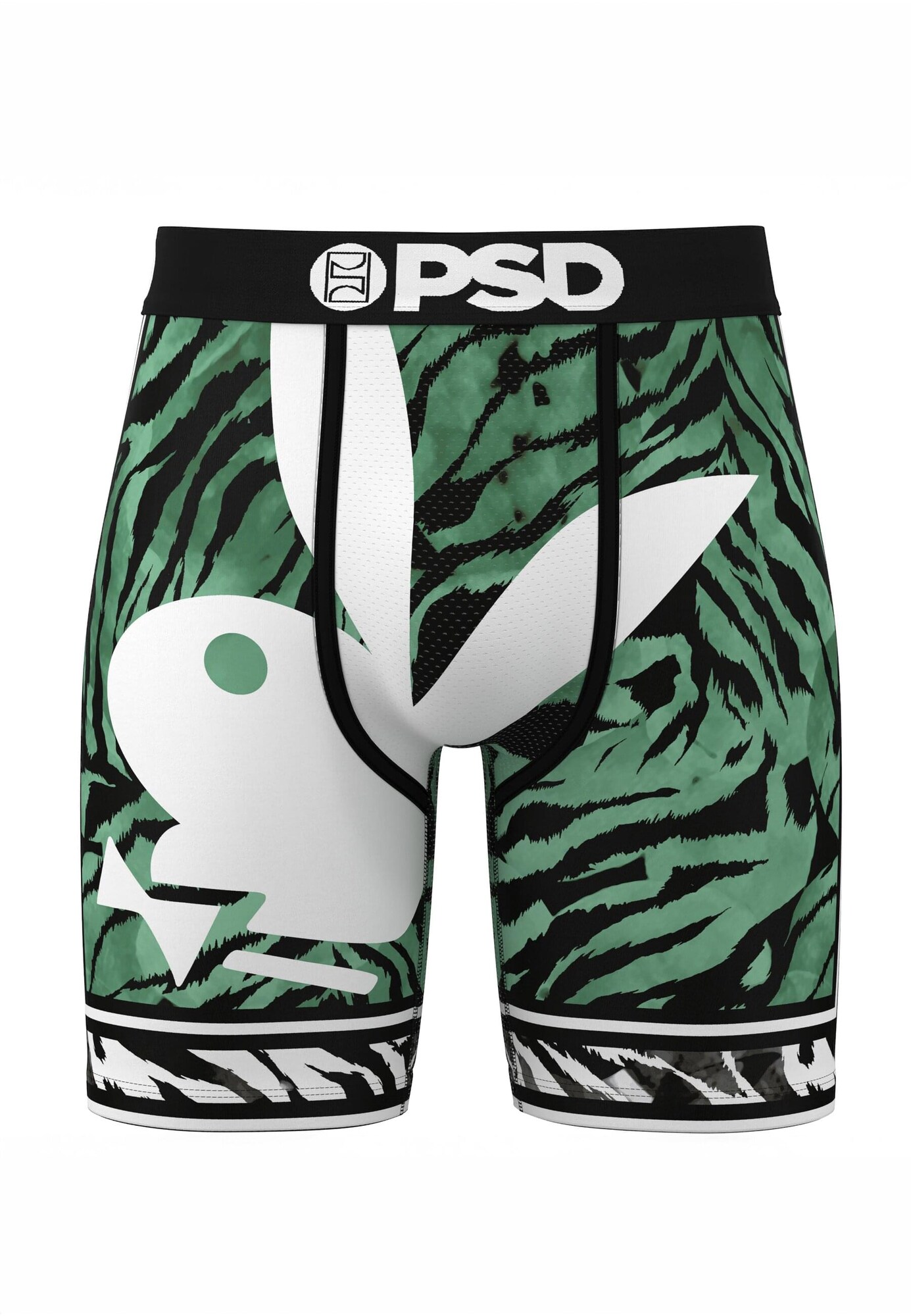 PSD Boxeralsók 'PB Safari'  zöld / fekete / fehér akciós termékkép 1