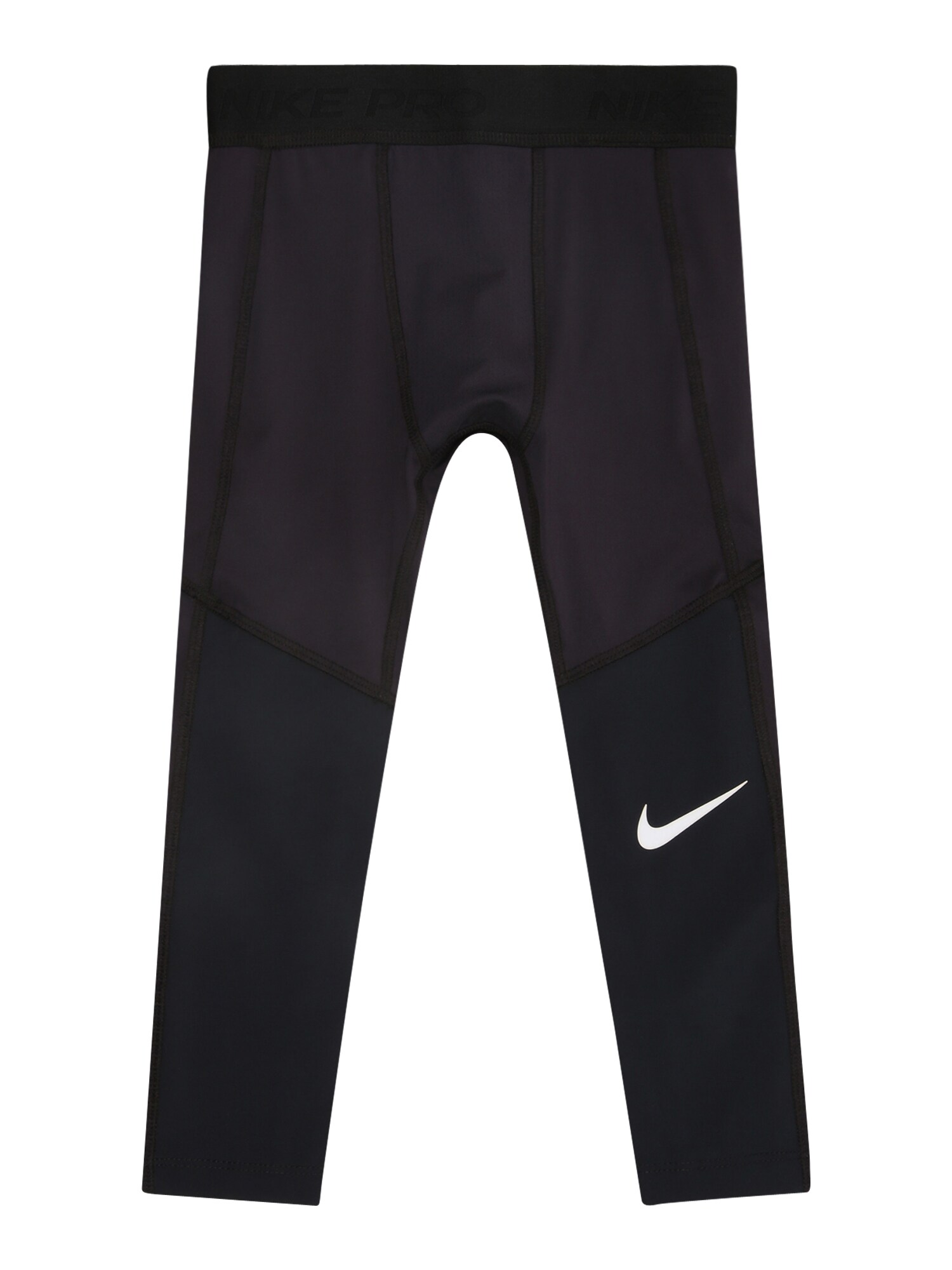 NIKE Sportnadrágok 'PRO'  fekete / fehér akciós termékkép 1