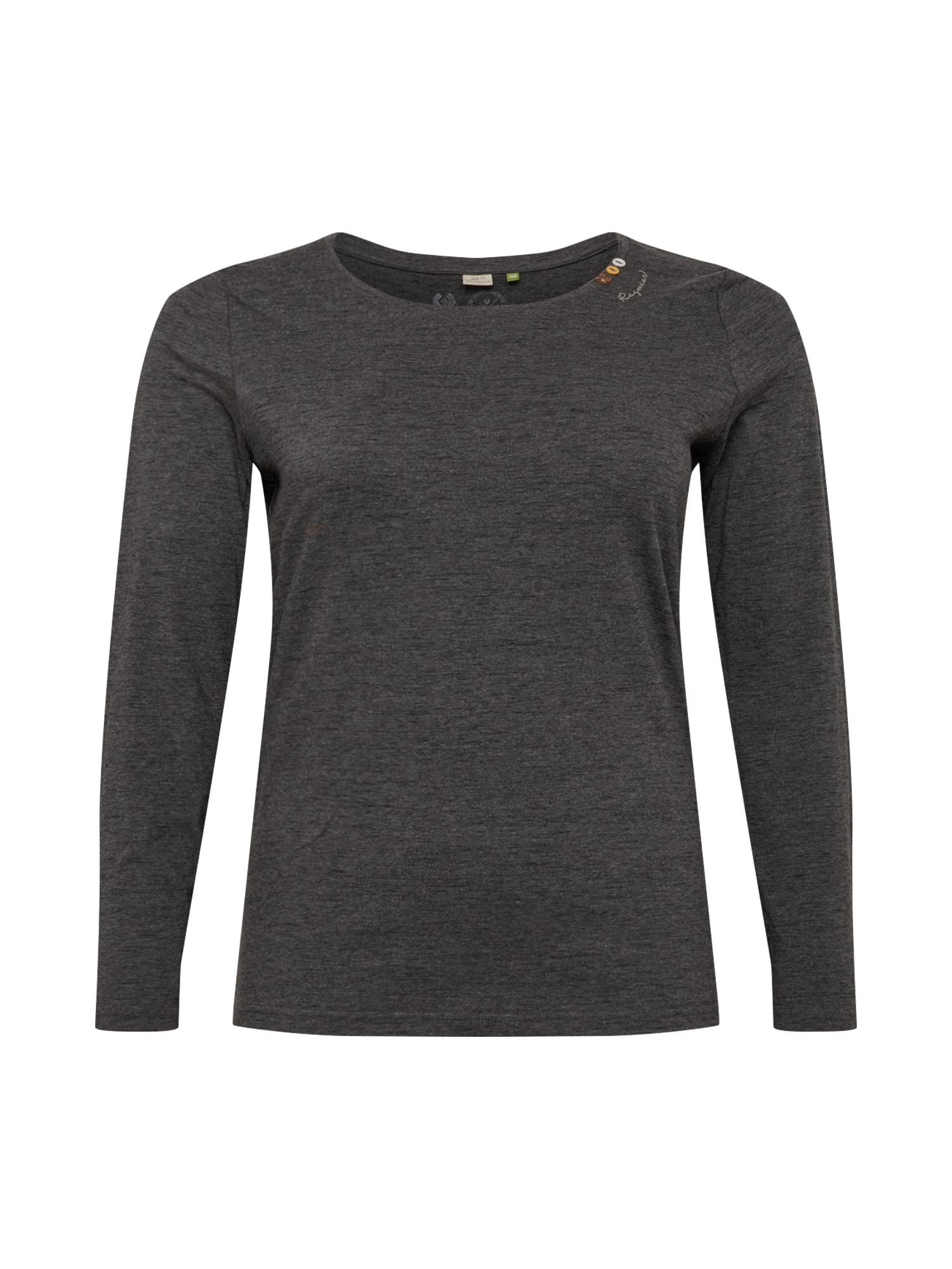 Ragwear Plus Megztinis be užsegimo 'FLORAH'  juoda