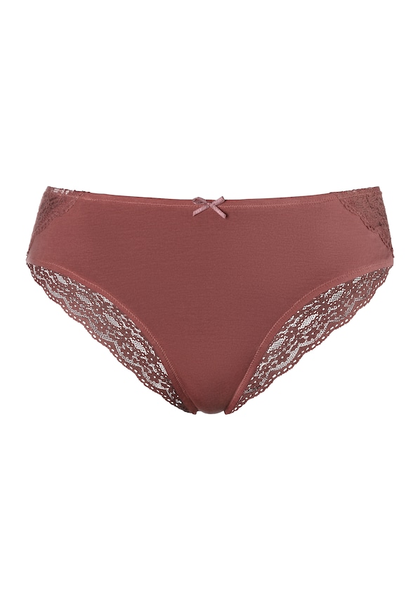 VIVANCE, Slip, bézs, barna & piros, 4 kép a 6 közül