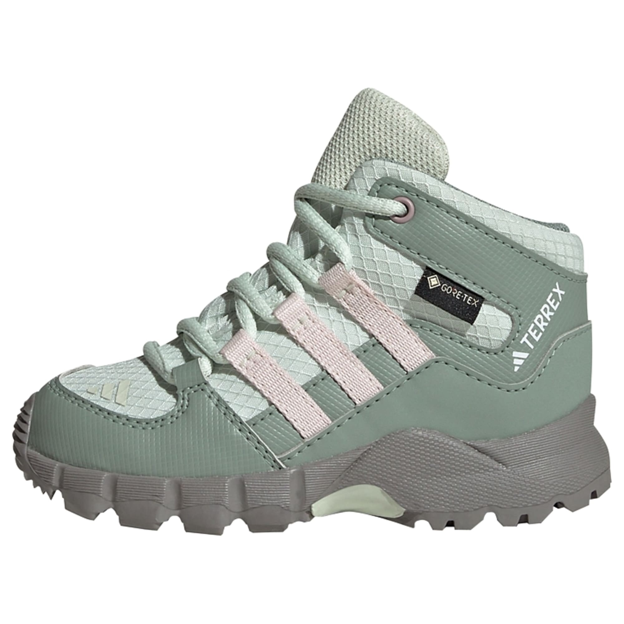 ADIDAS TERREX Nízke čižmy  kaki / pastelovo zelená / púdrová