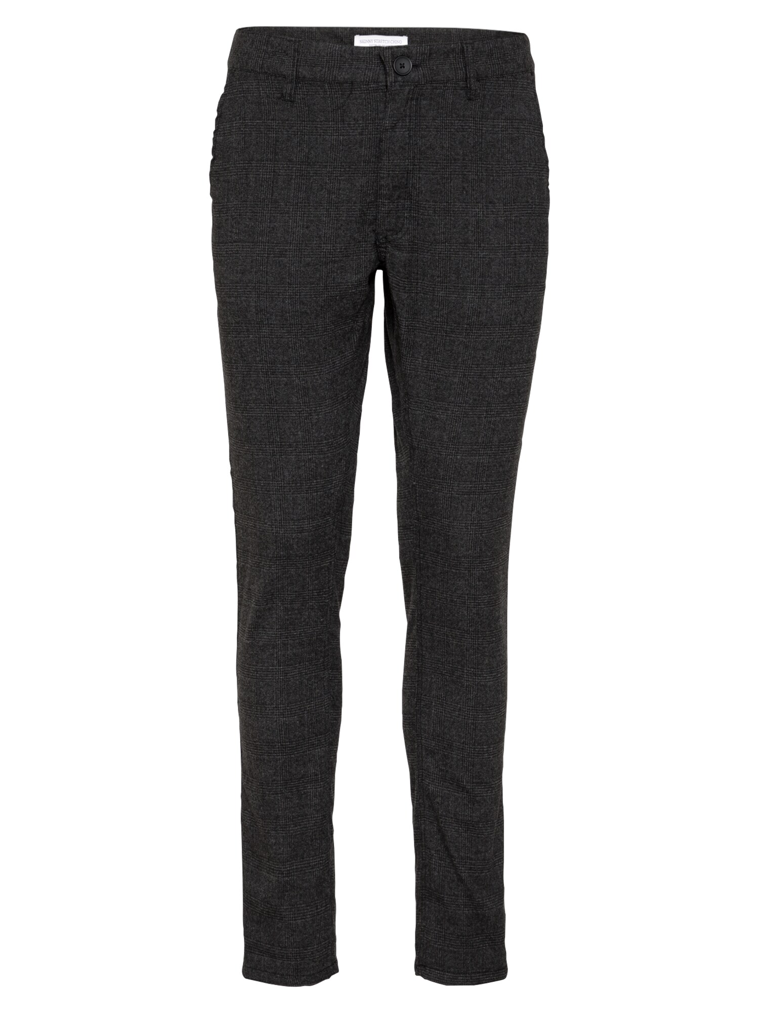 Cotton On Chino stiliaus kelnės  tamsiai pilka / pilka