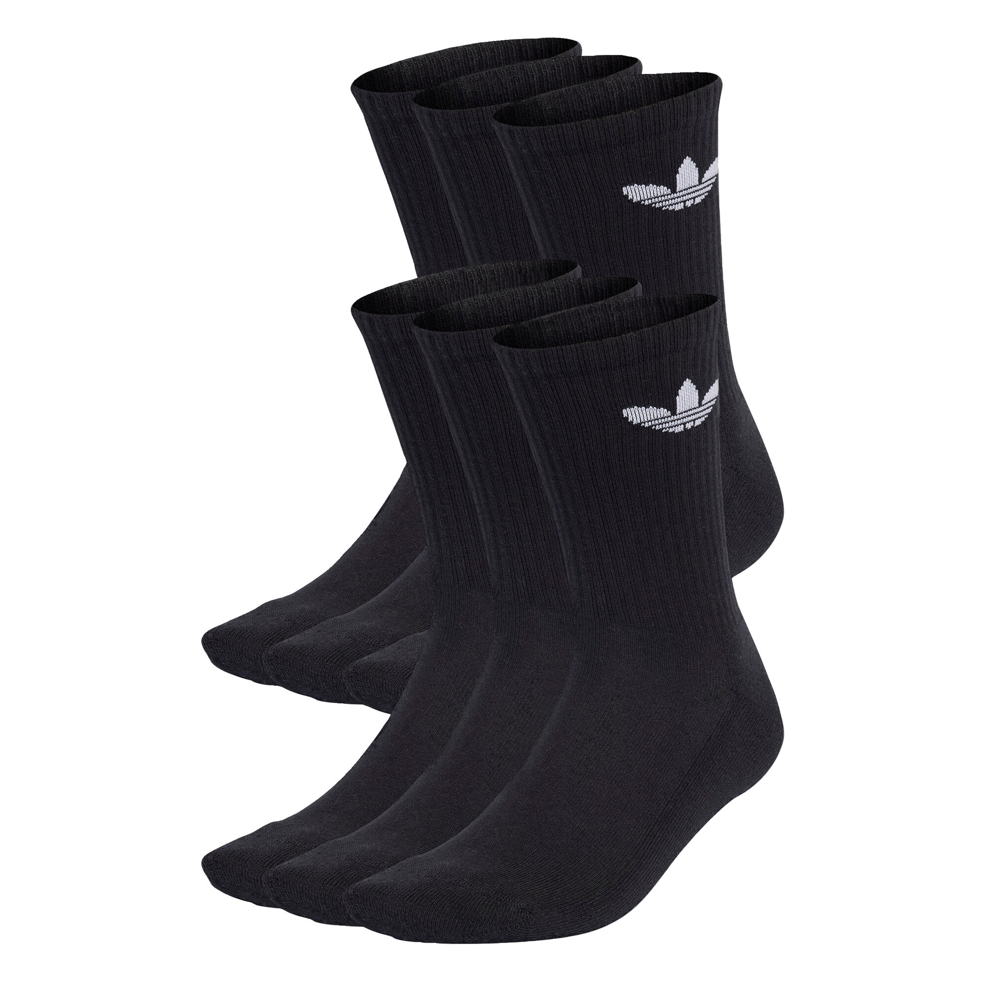 ADIDAS ORIGINALS Ponožky 'Trefoil Cushion'  čierna / biela