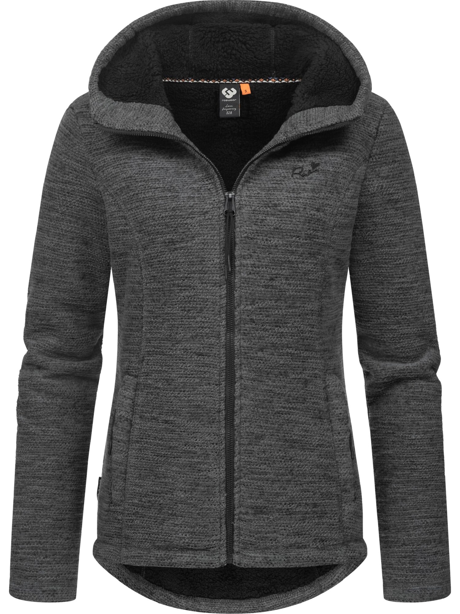 Ragwear Kardigán 'Lyshka'  sötétszürke akciós termékkép 1