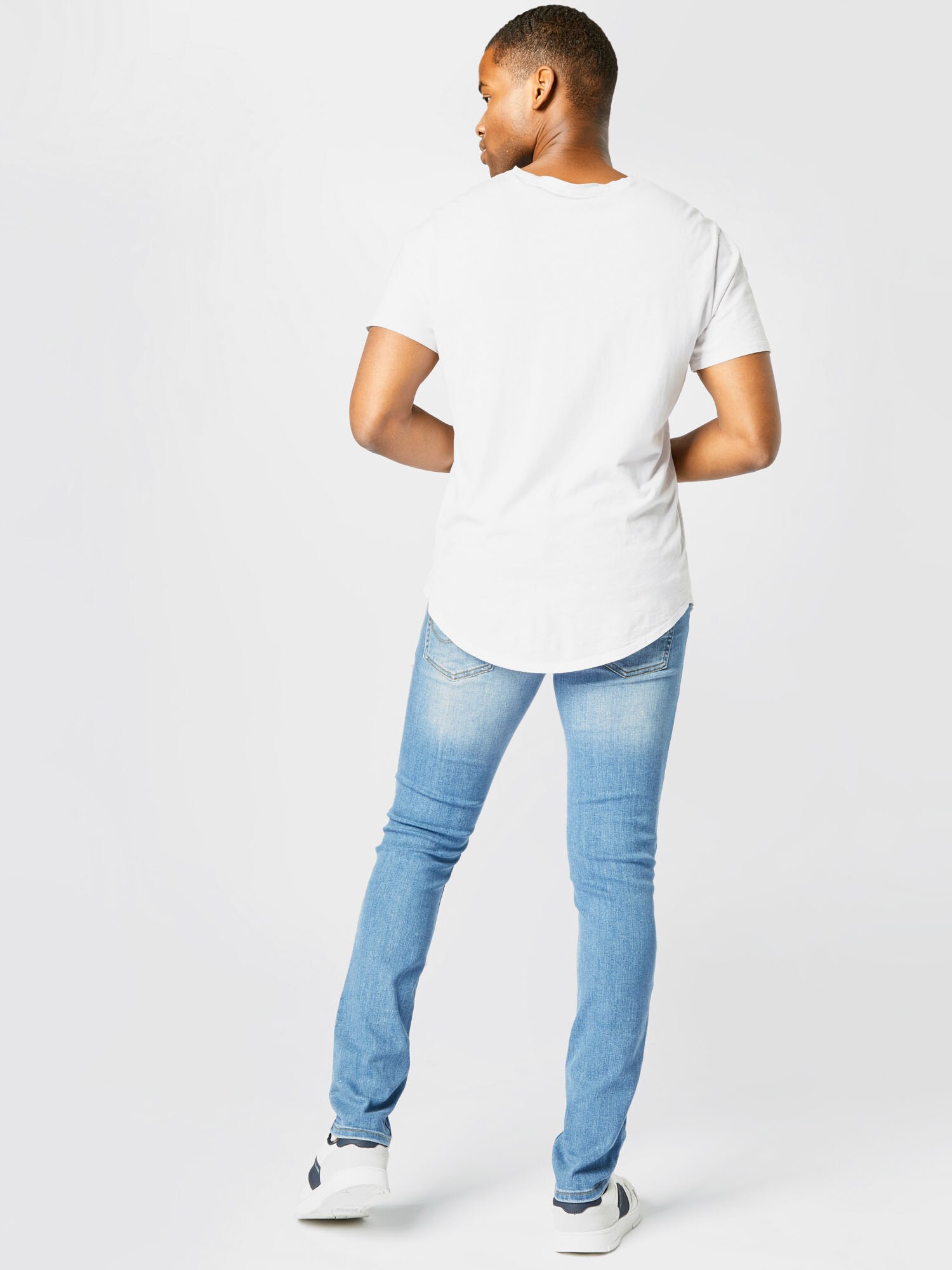 JACK & JONES Džínsy 'JJIGlenn JJOriginal' modrá denim / tmavomodrá (obrázok 3)