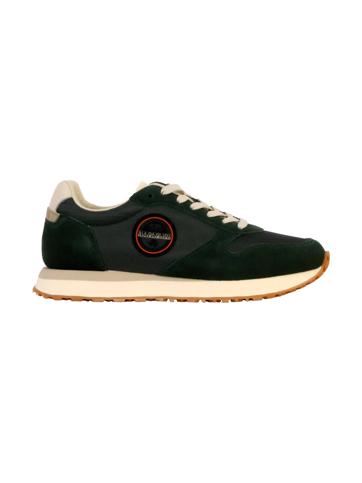 NAPAPIJRI Calzado deportivo con cordones 'Sun Low-Top-Sneaker aus Leder' verde – imagen 2
