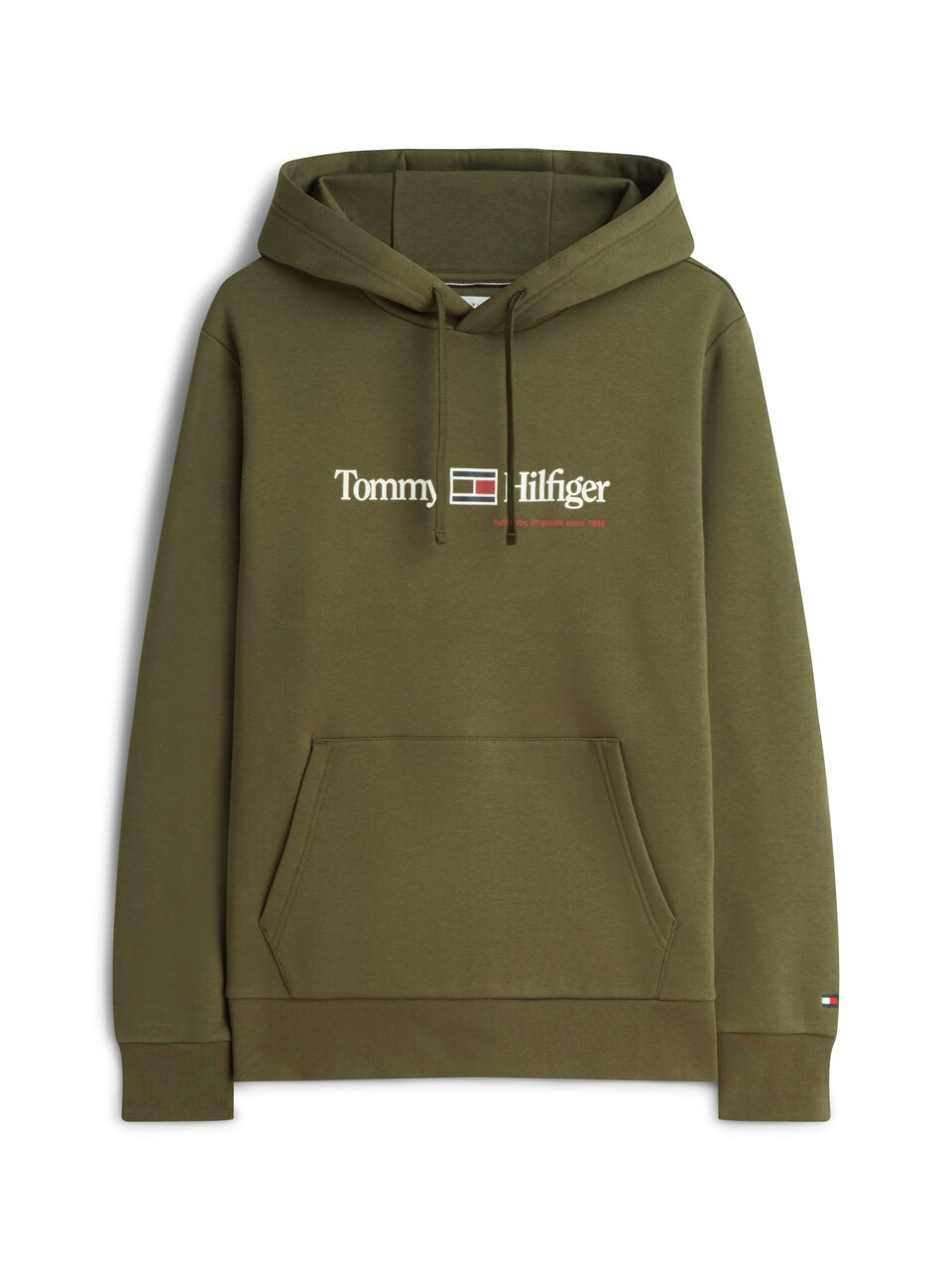 Sweatshirt ecru / oliv