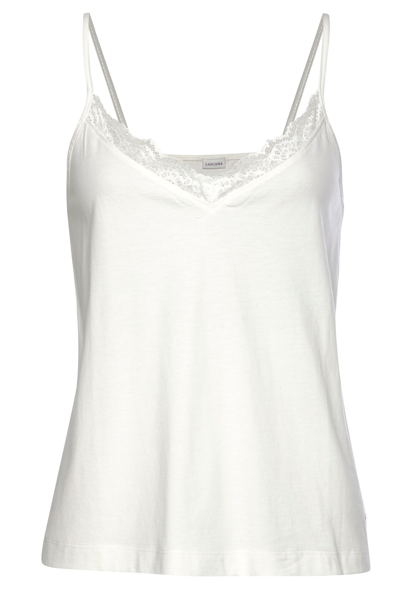 LASCANA Bluză  alb
