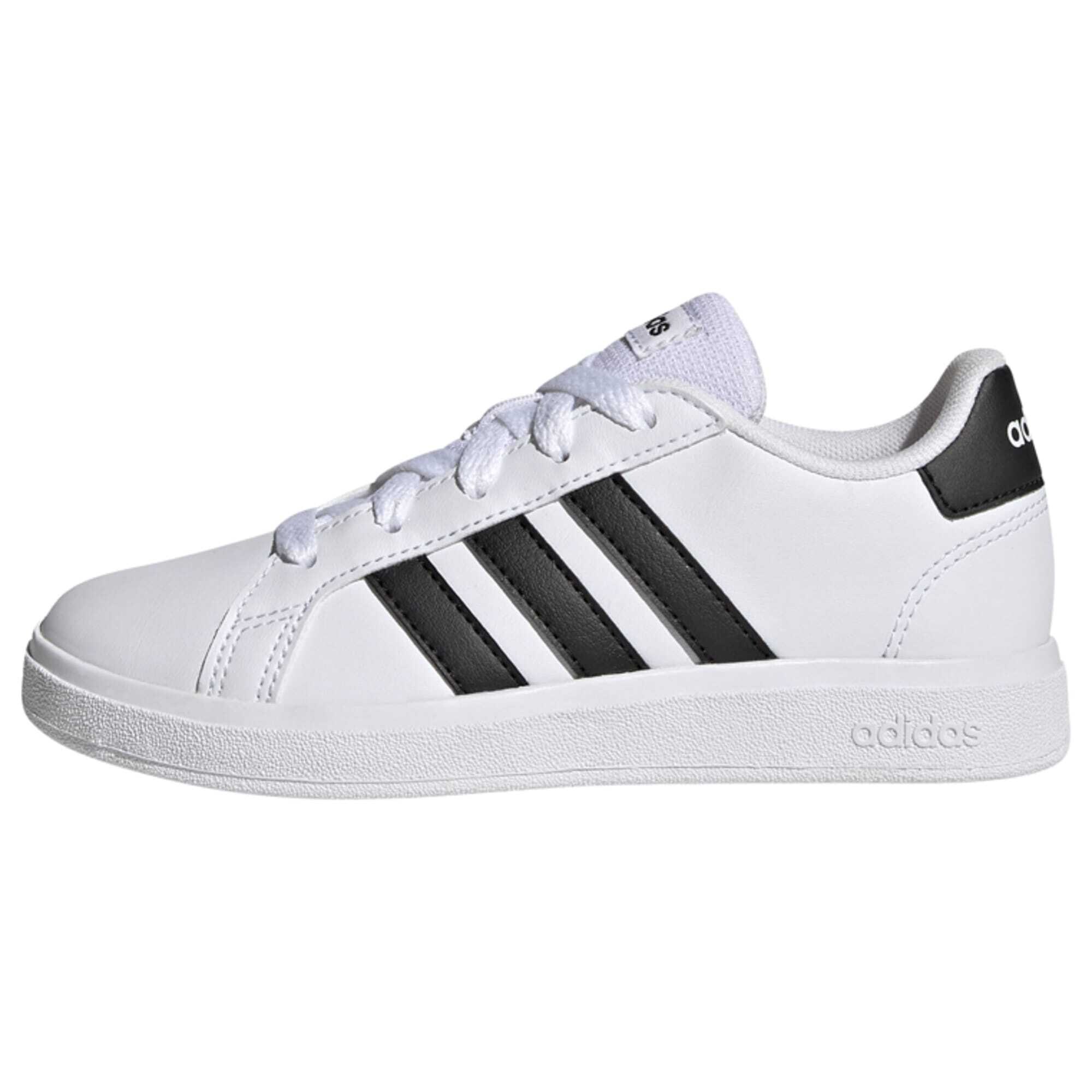 ADIDAS SPORTSWEAR Sneaker Grand Court  negru / alb