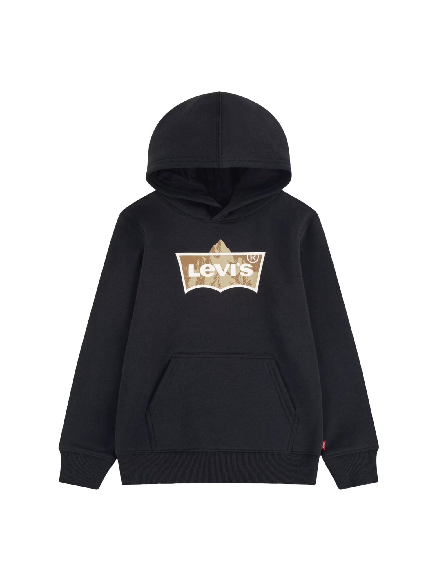 Levis Kids Bluză de molton maro / negru / alb