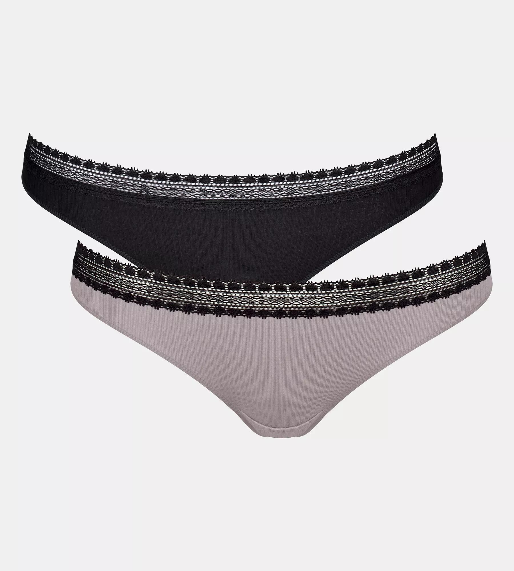 SLOGGI Slip 'GO'  taupe / fekete akciós termékkép 1