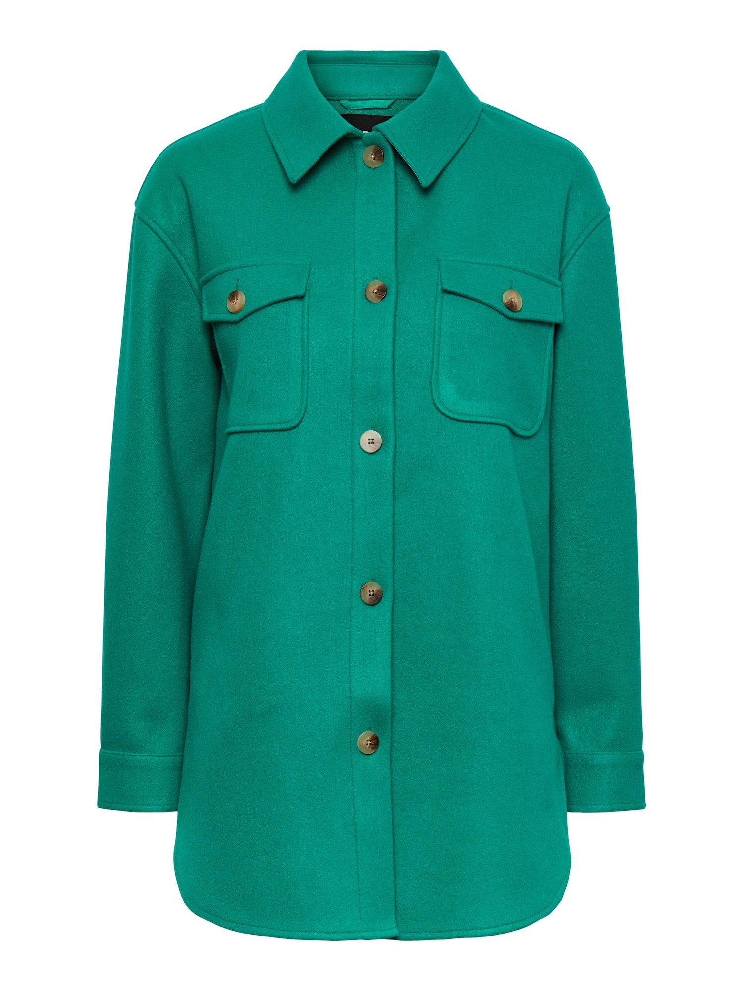 PIECES Prehodna jakna 'JUDY'  smaragd